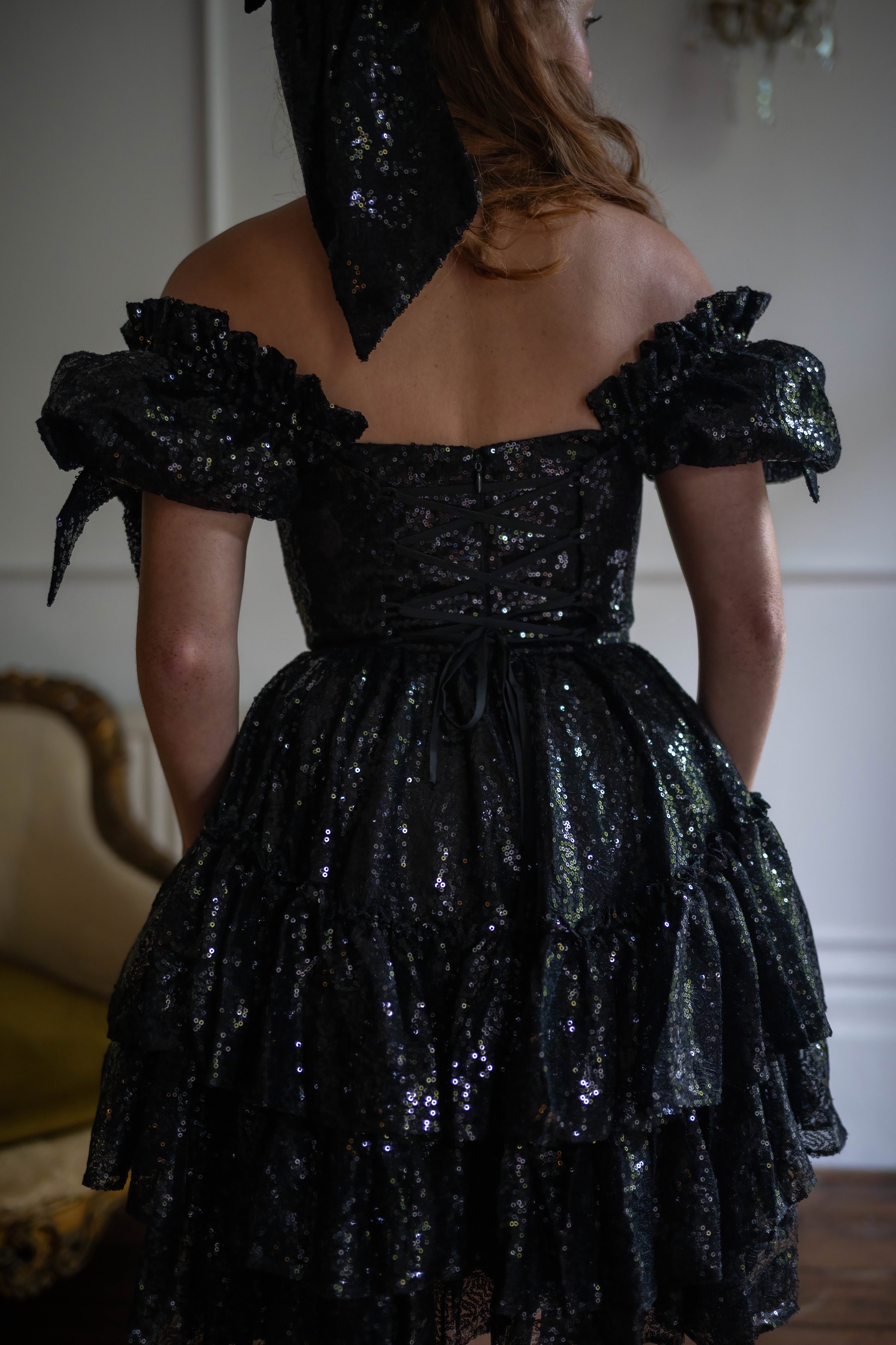 Black Pearl Damsel Dress