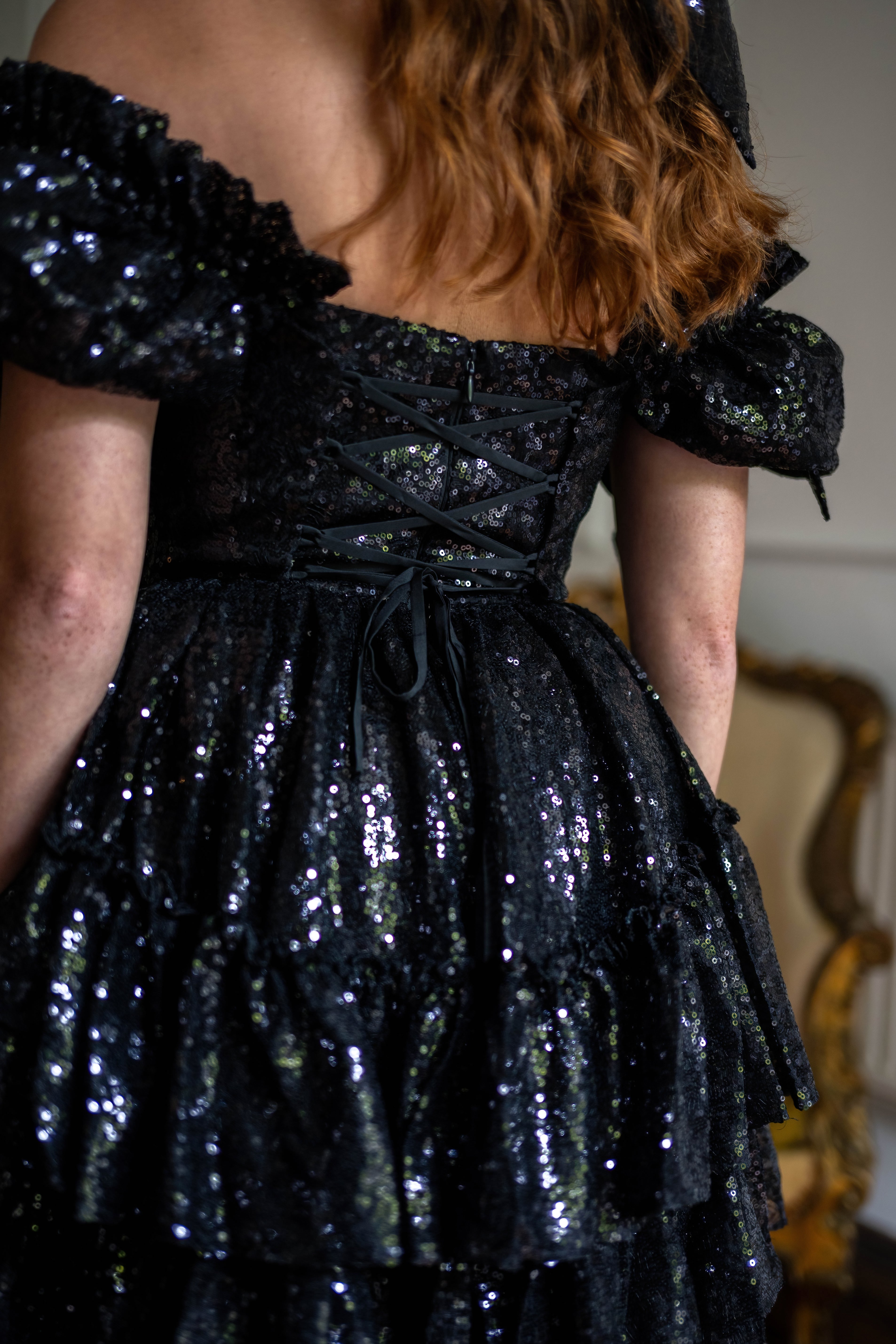 Black Pearl Damsel Dress