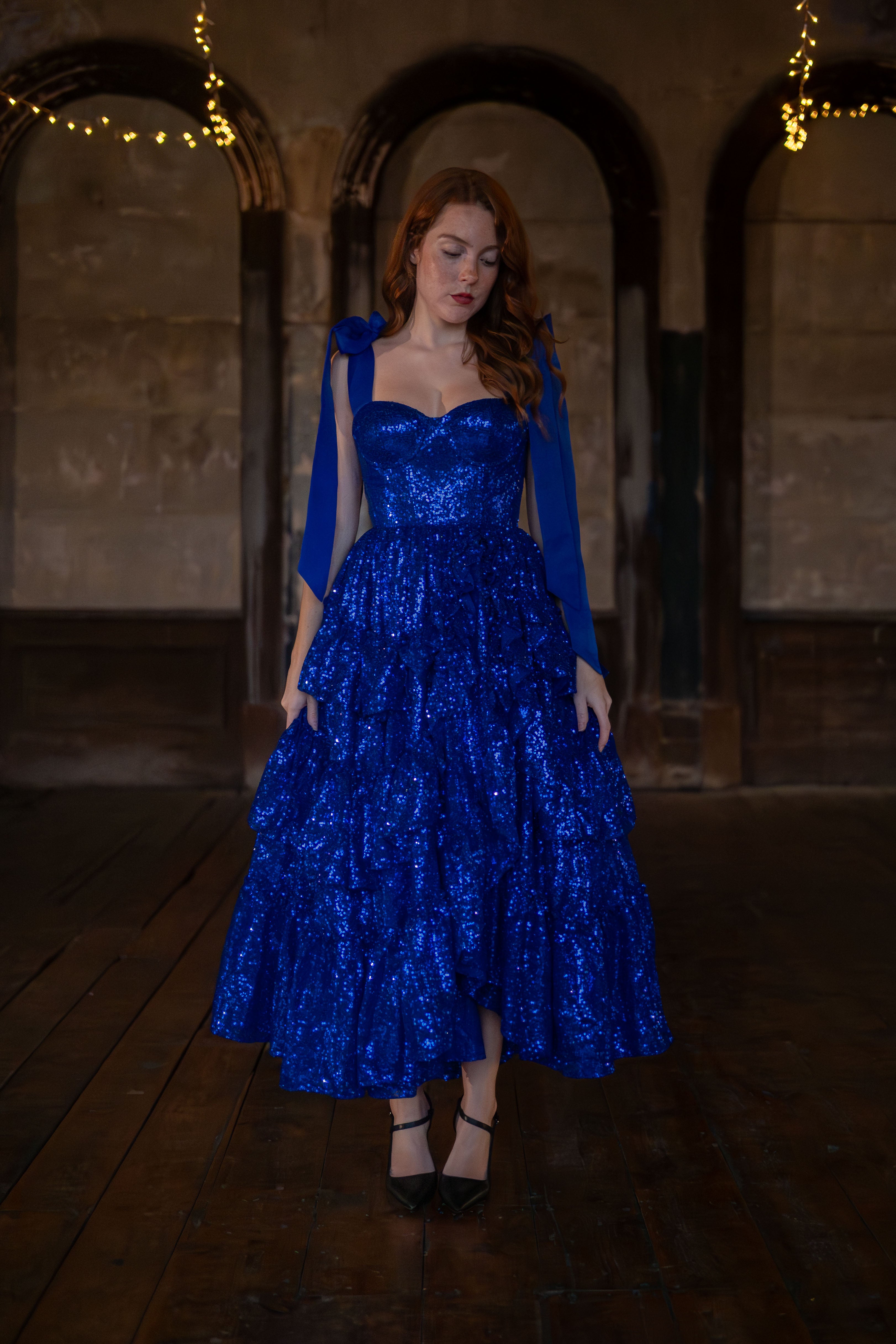Blue Morpho Muse Dress
