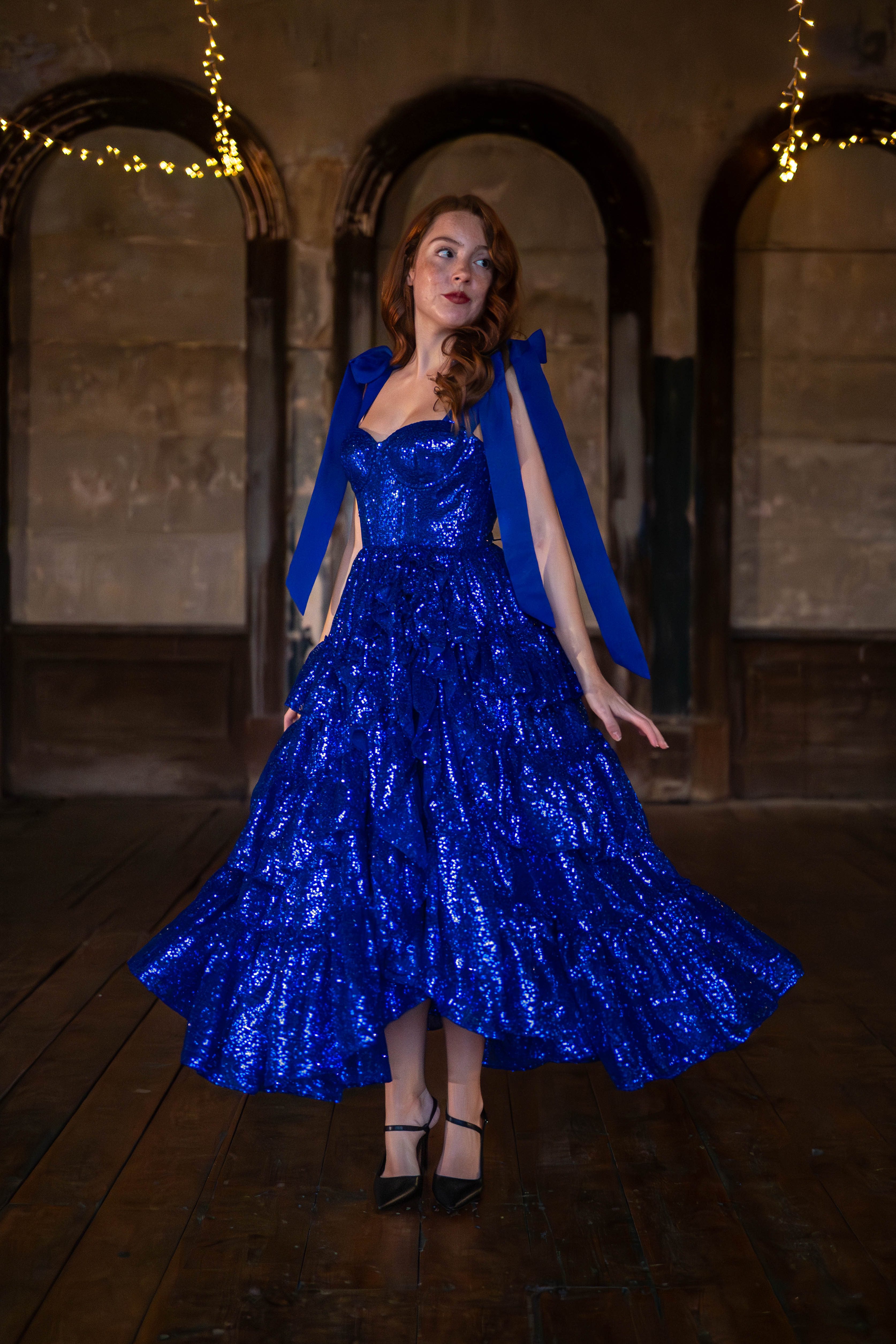 Blue Morpho Muse Dress