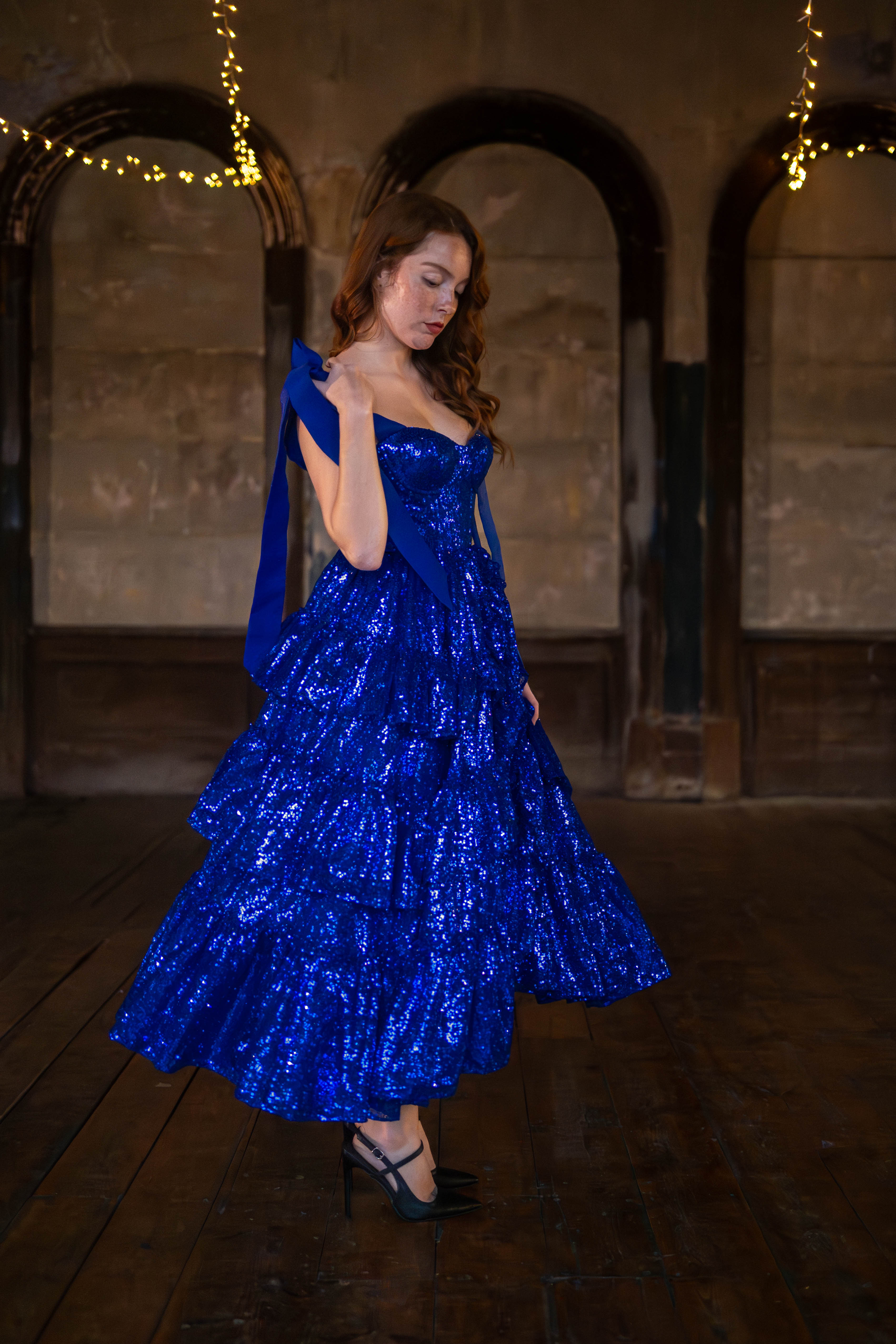 Blue Morpho Muse Dress