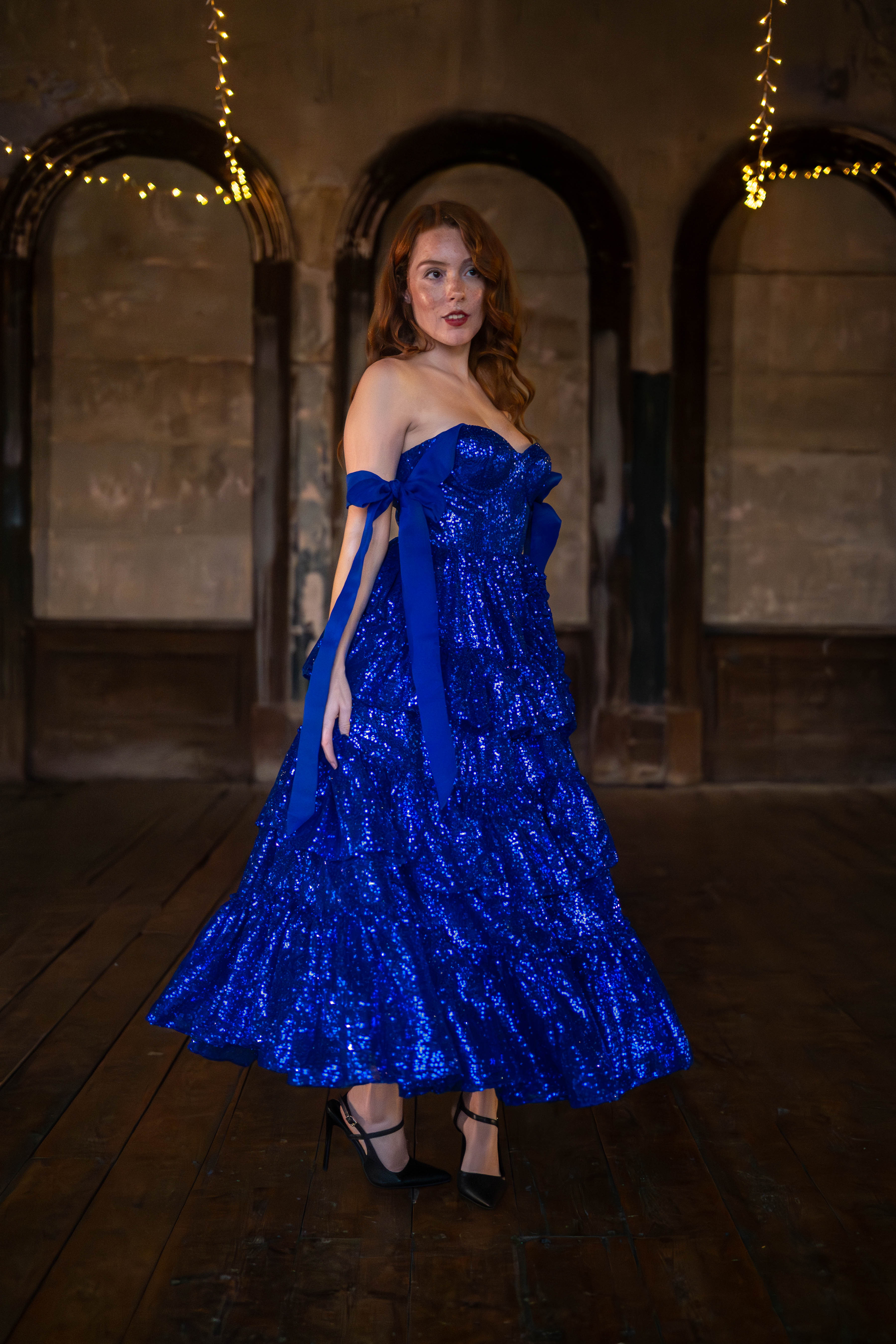 Blue Morpho Muse Dress