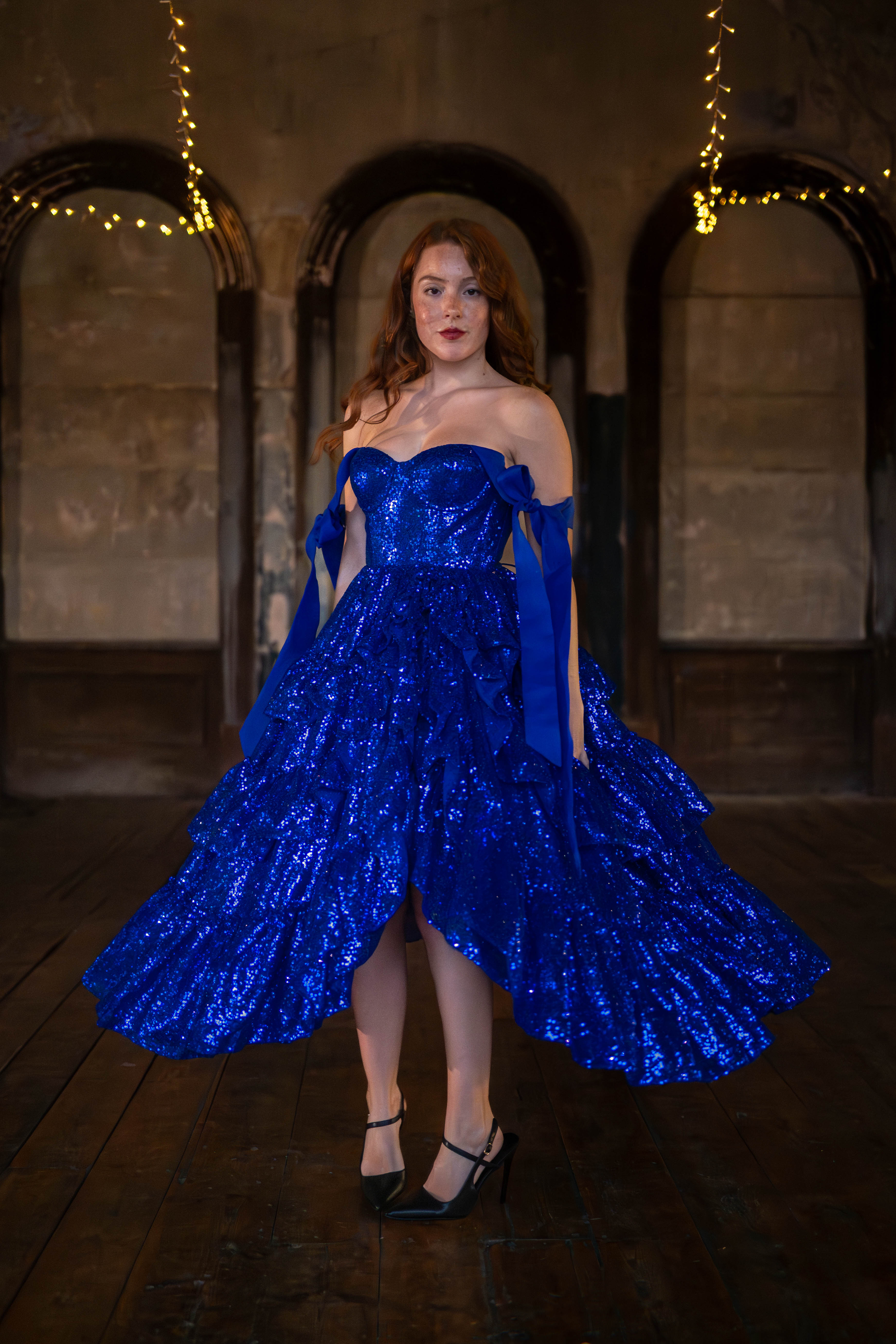 Blue Morpho Muse Dress