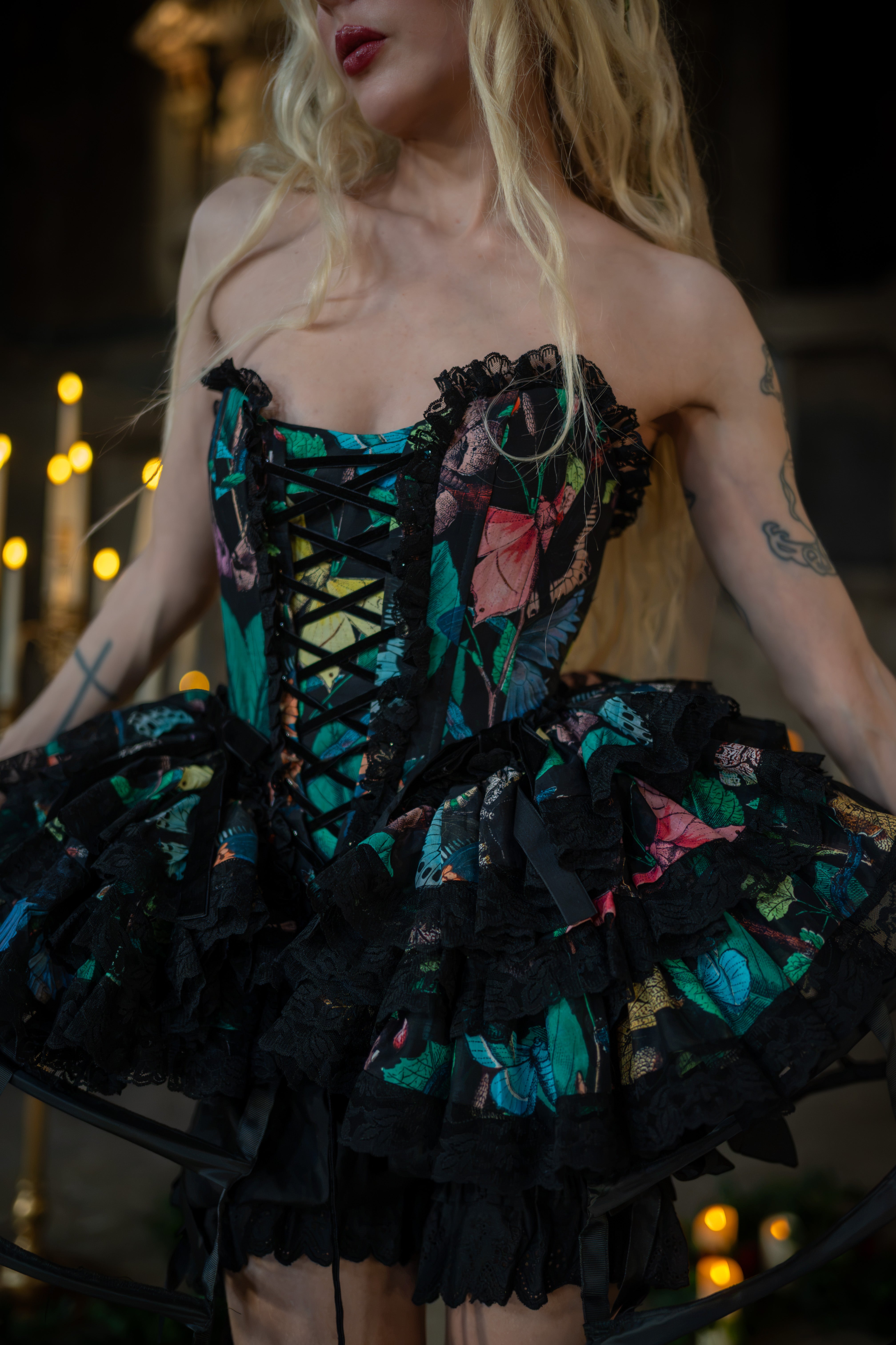 Butterfly Reliquary Montespan Corset