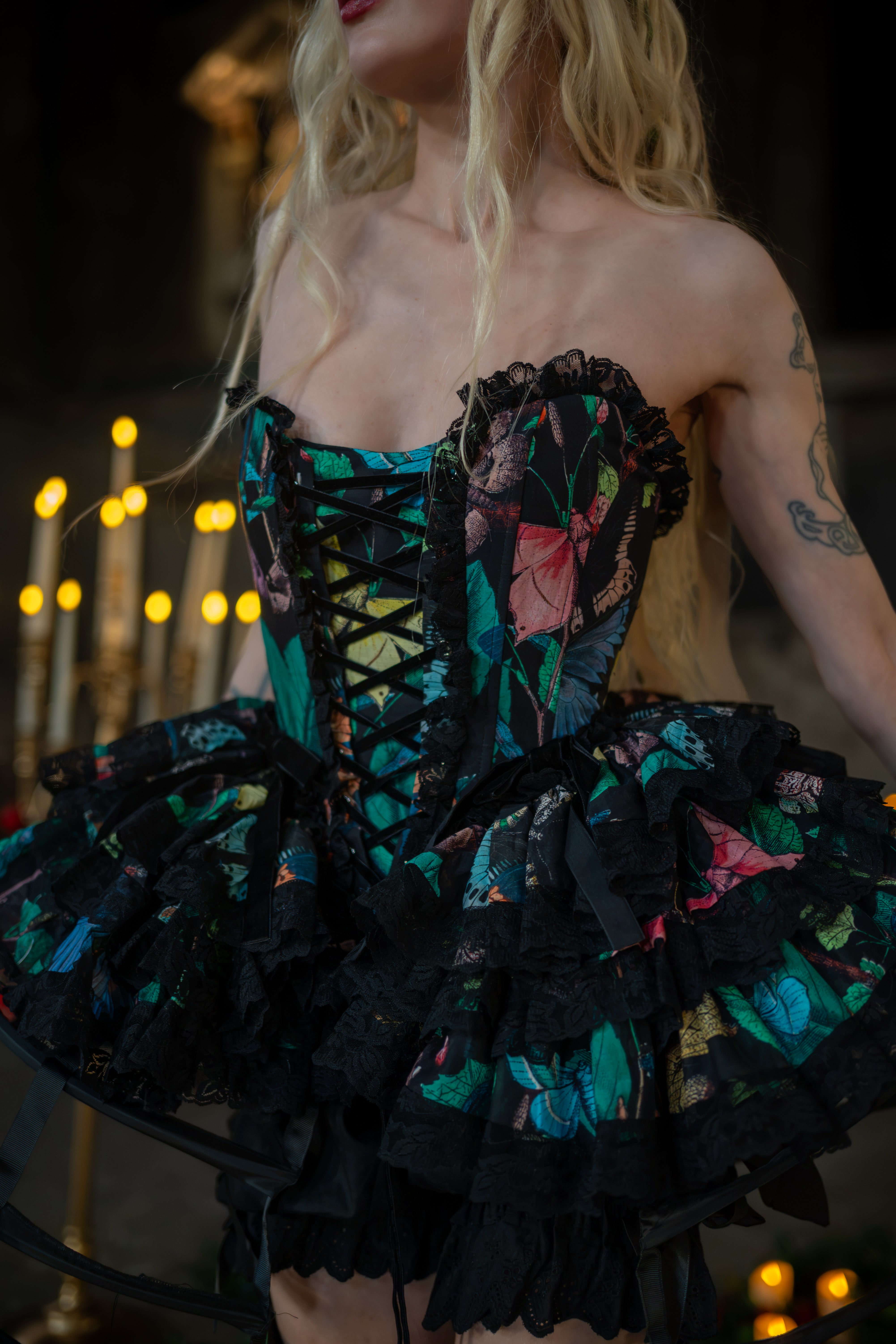 Butterfly Reliquary Montespan Corset