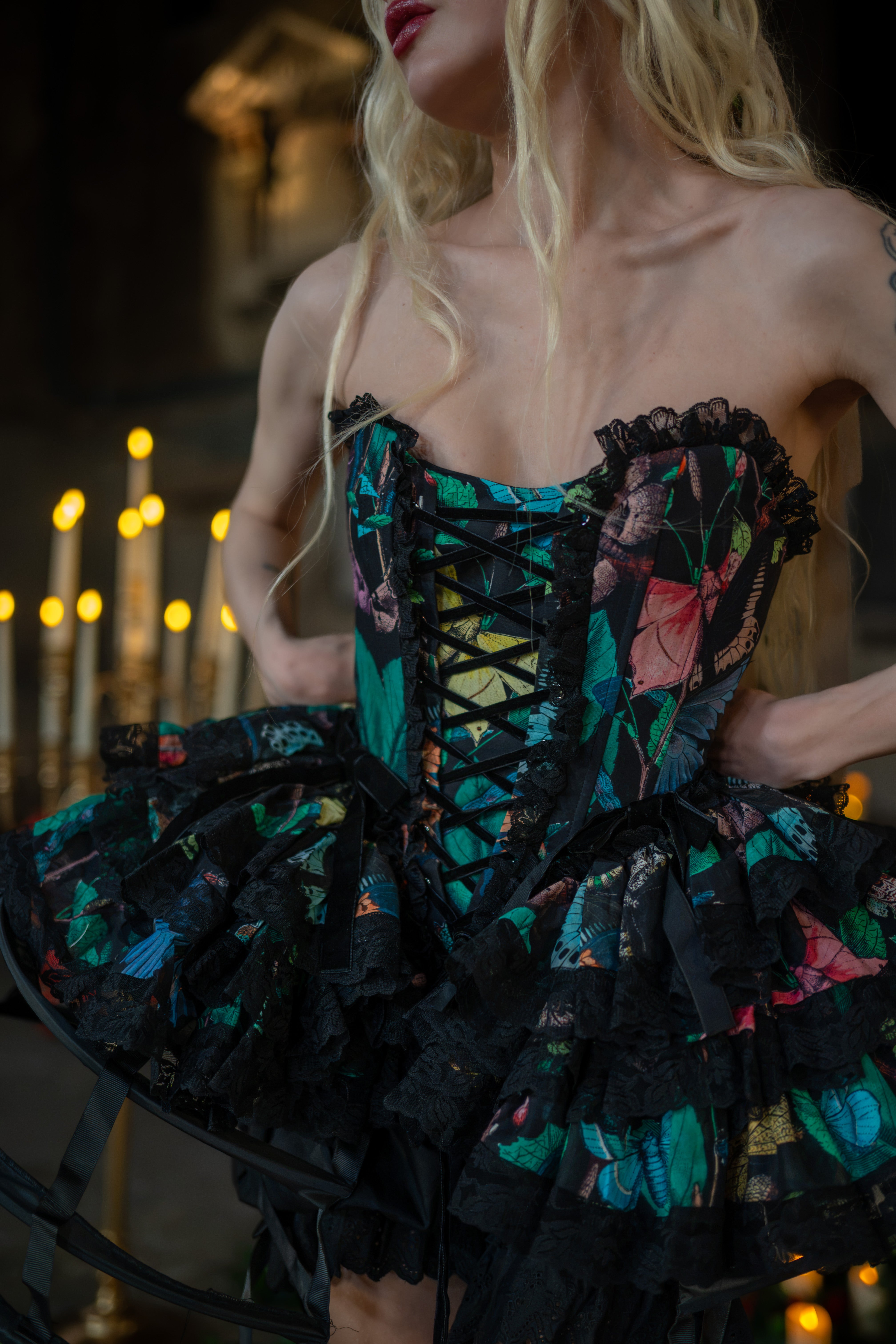 Butterfly Reliquary Montespan Corset