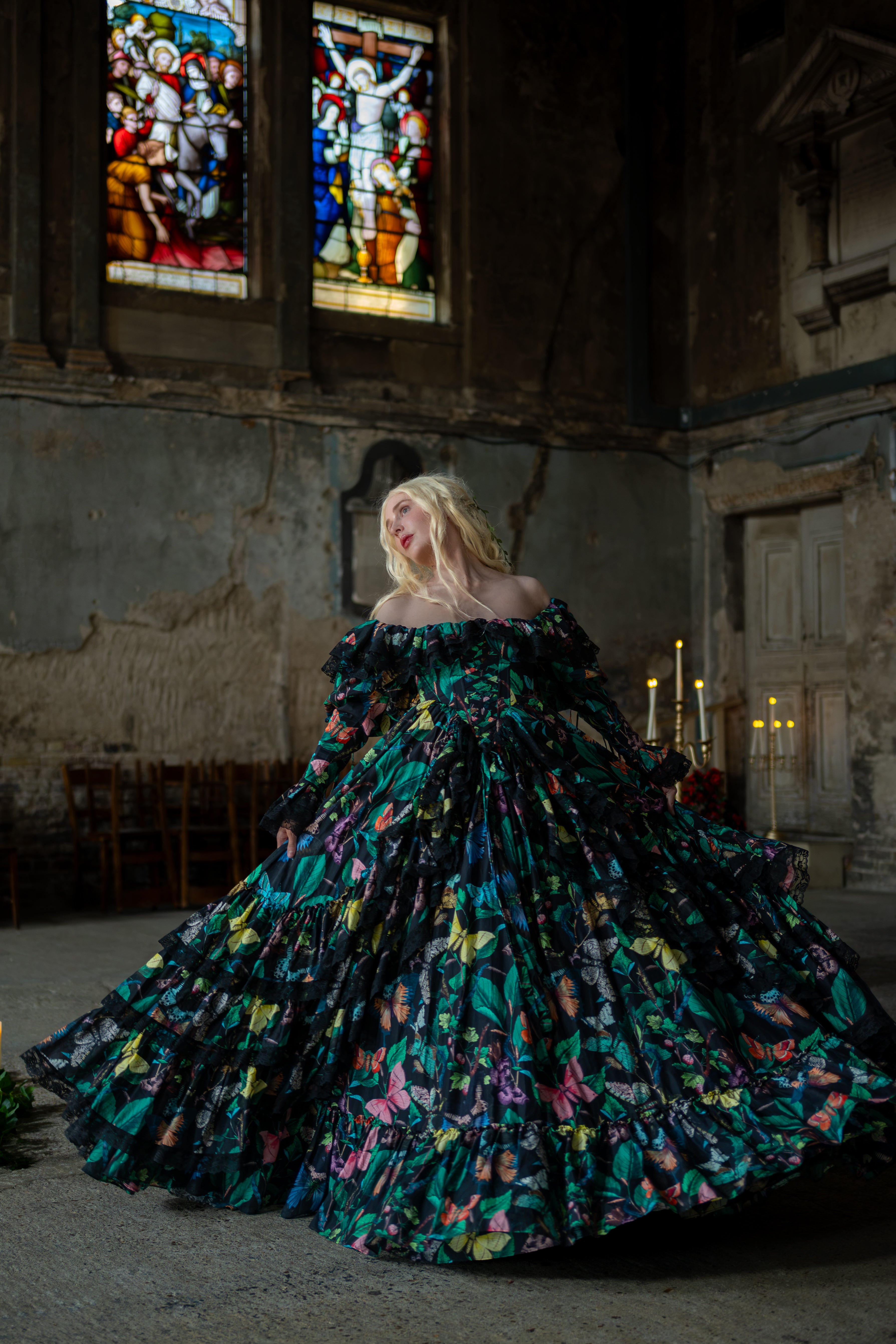 Butterfly Reliquary Sanctum Gown
