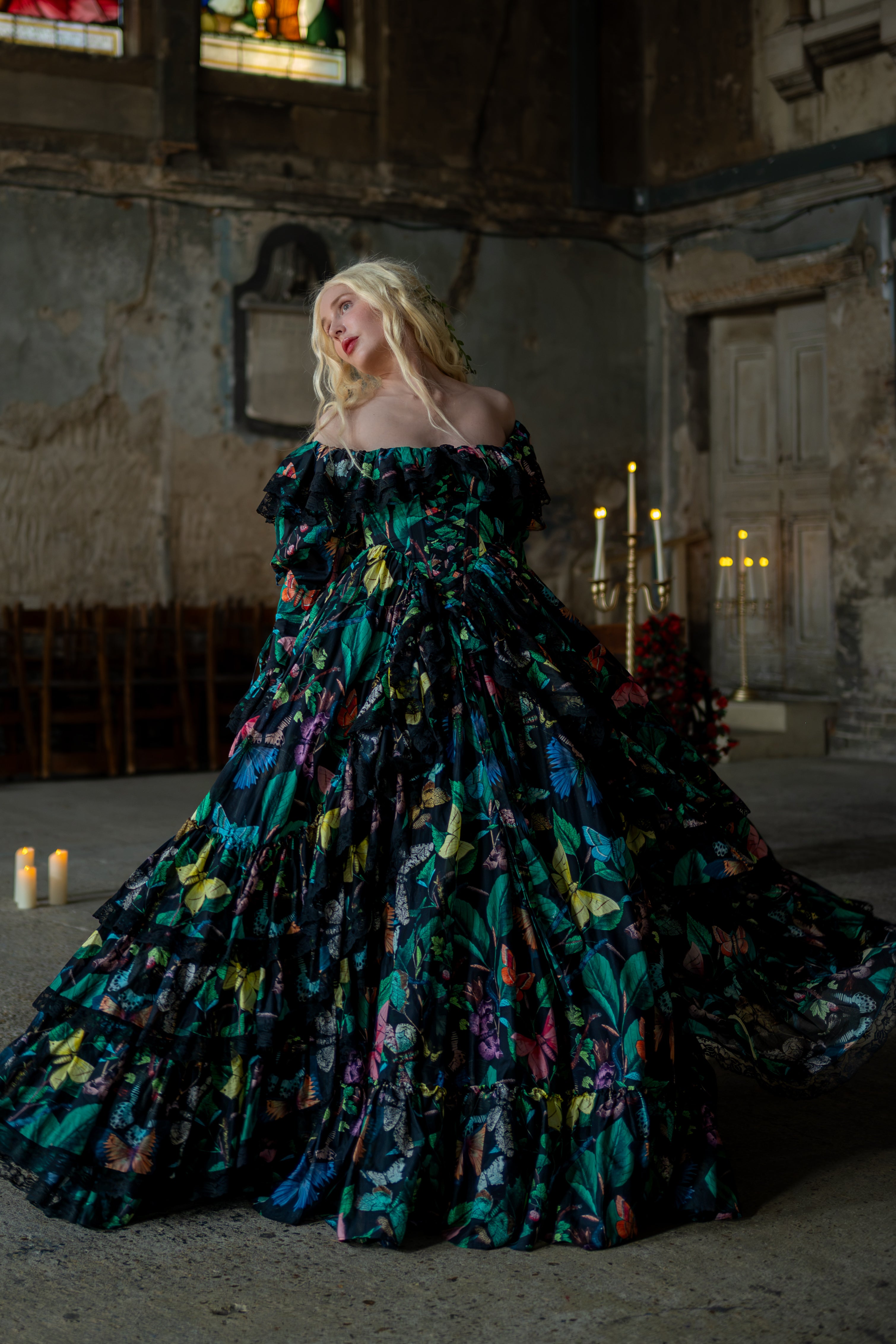 Butterfly Reliquary Sanctum Gown