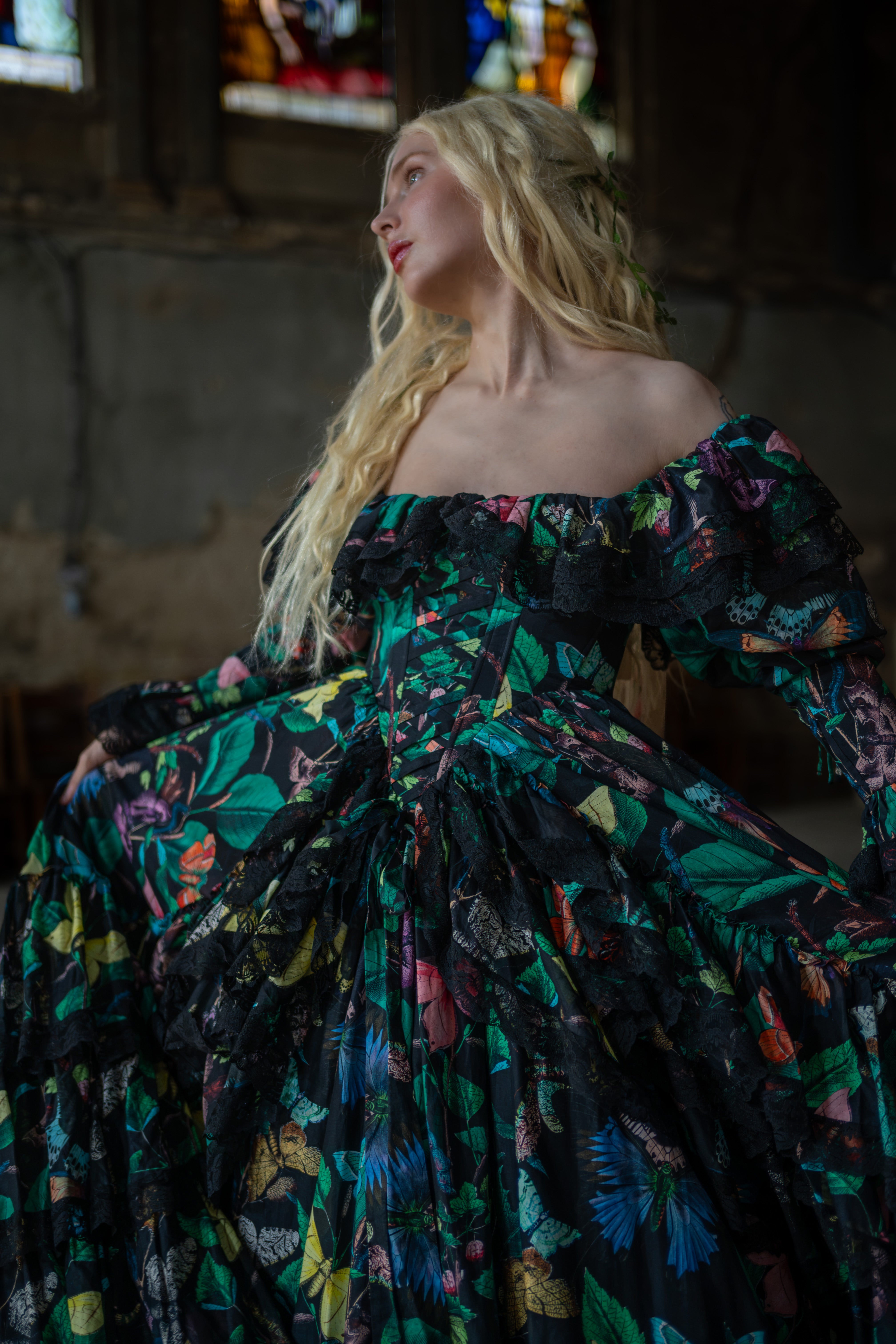 Butterfly Reliquary Sanctum Gown