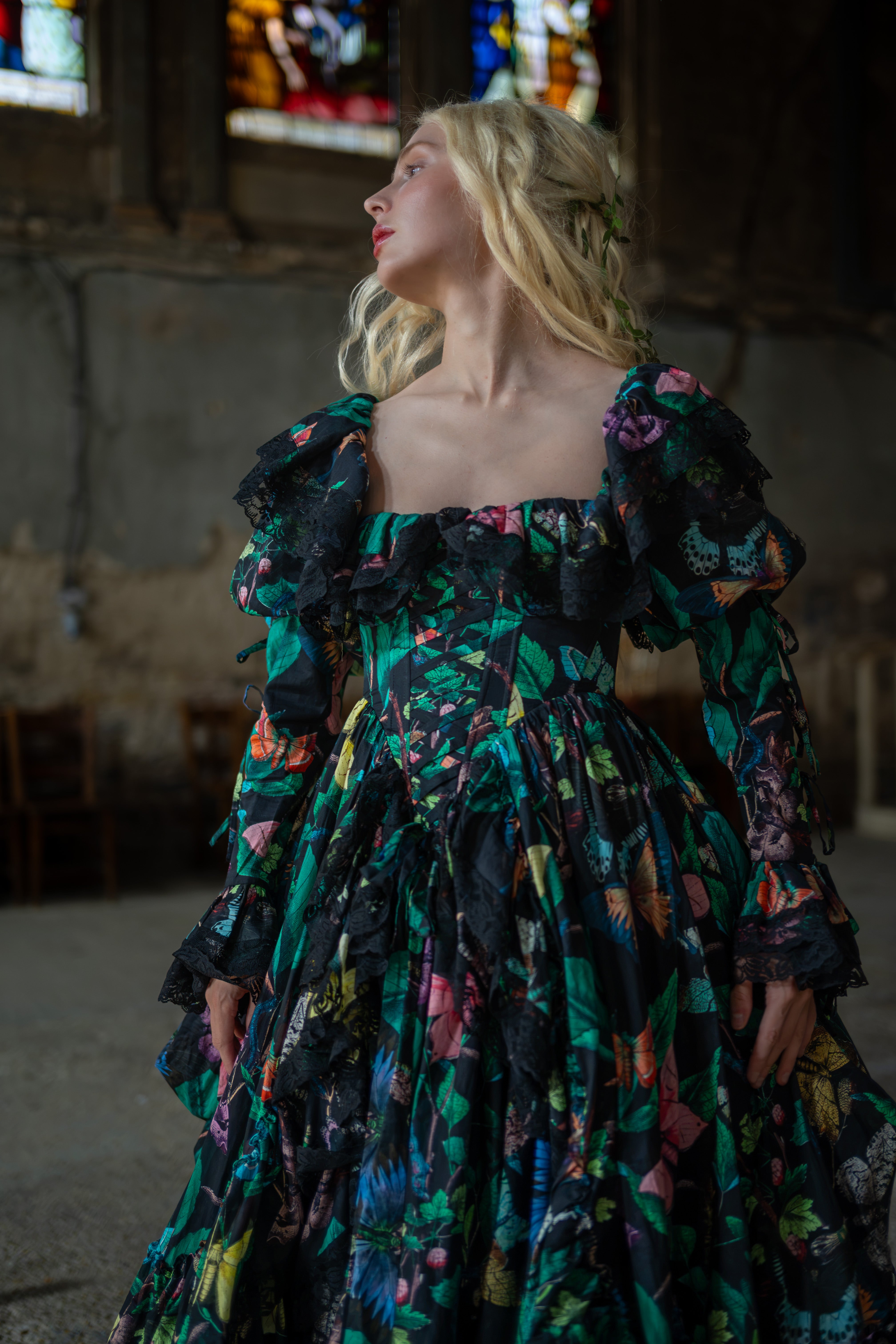 Butterfly Reliquary Sanctum Gown