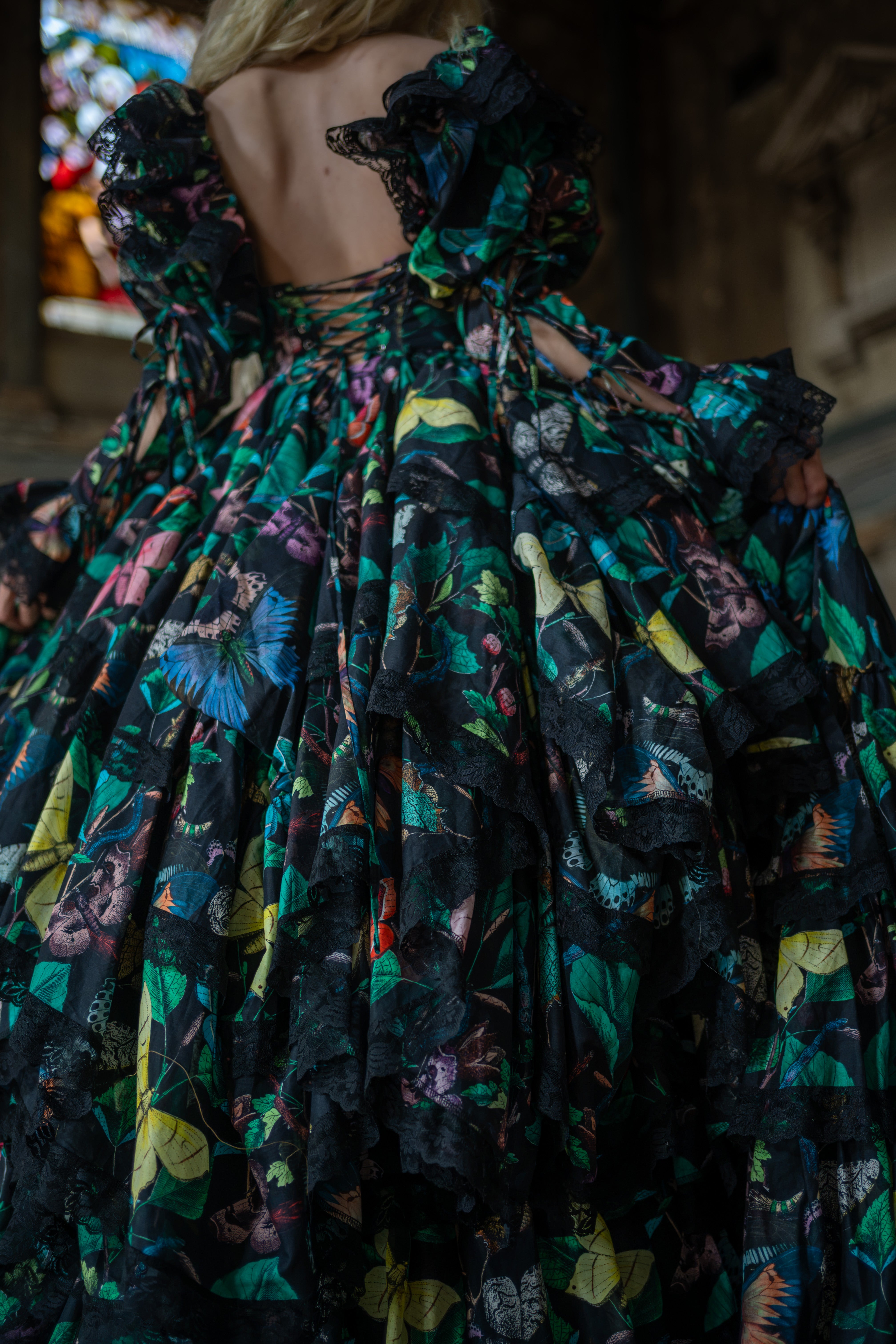 Butterfly Reliquary Sanctum Gown