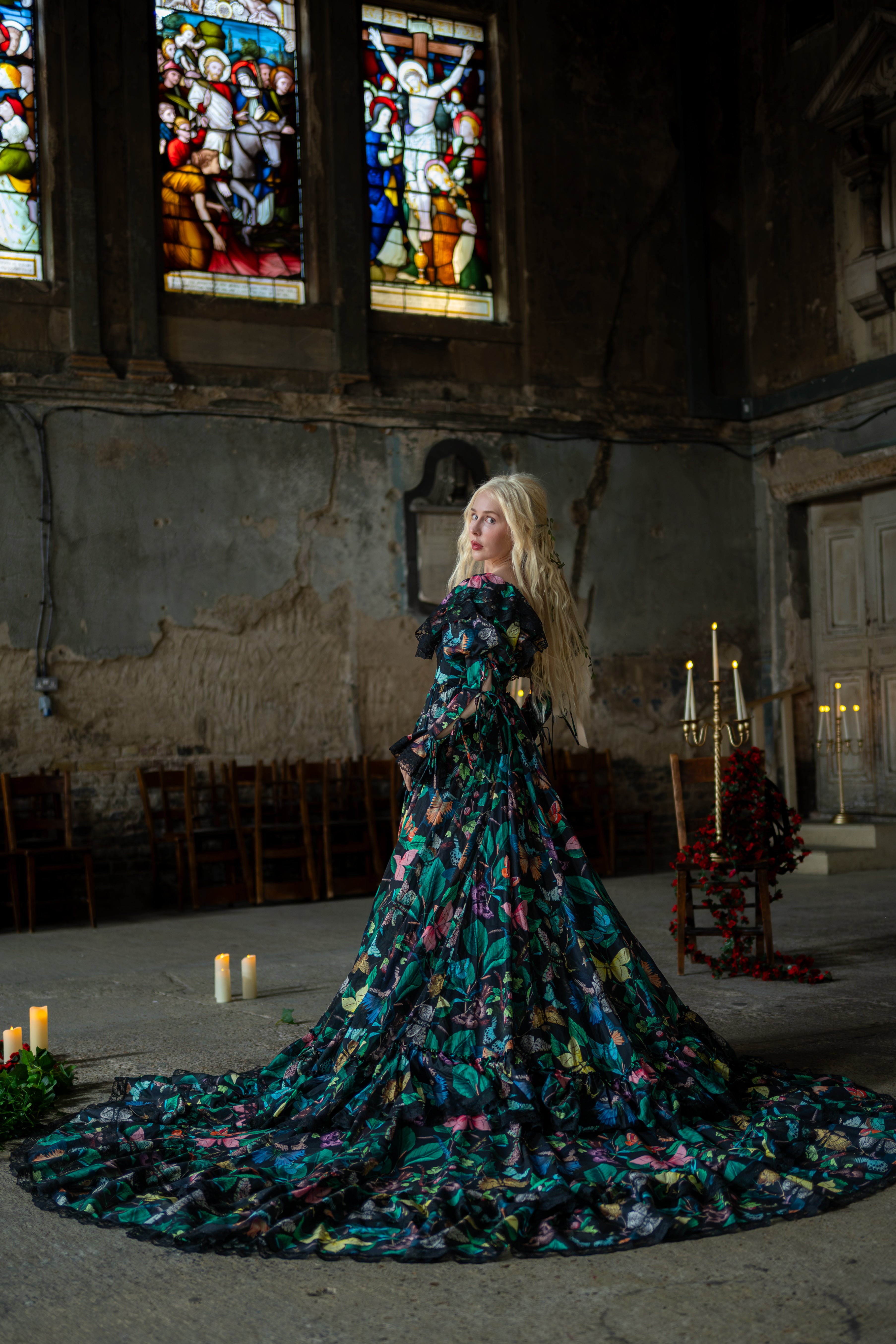 Butterfly Reliquary Sanctum Gown