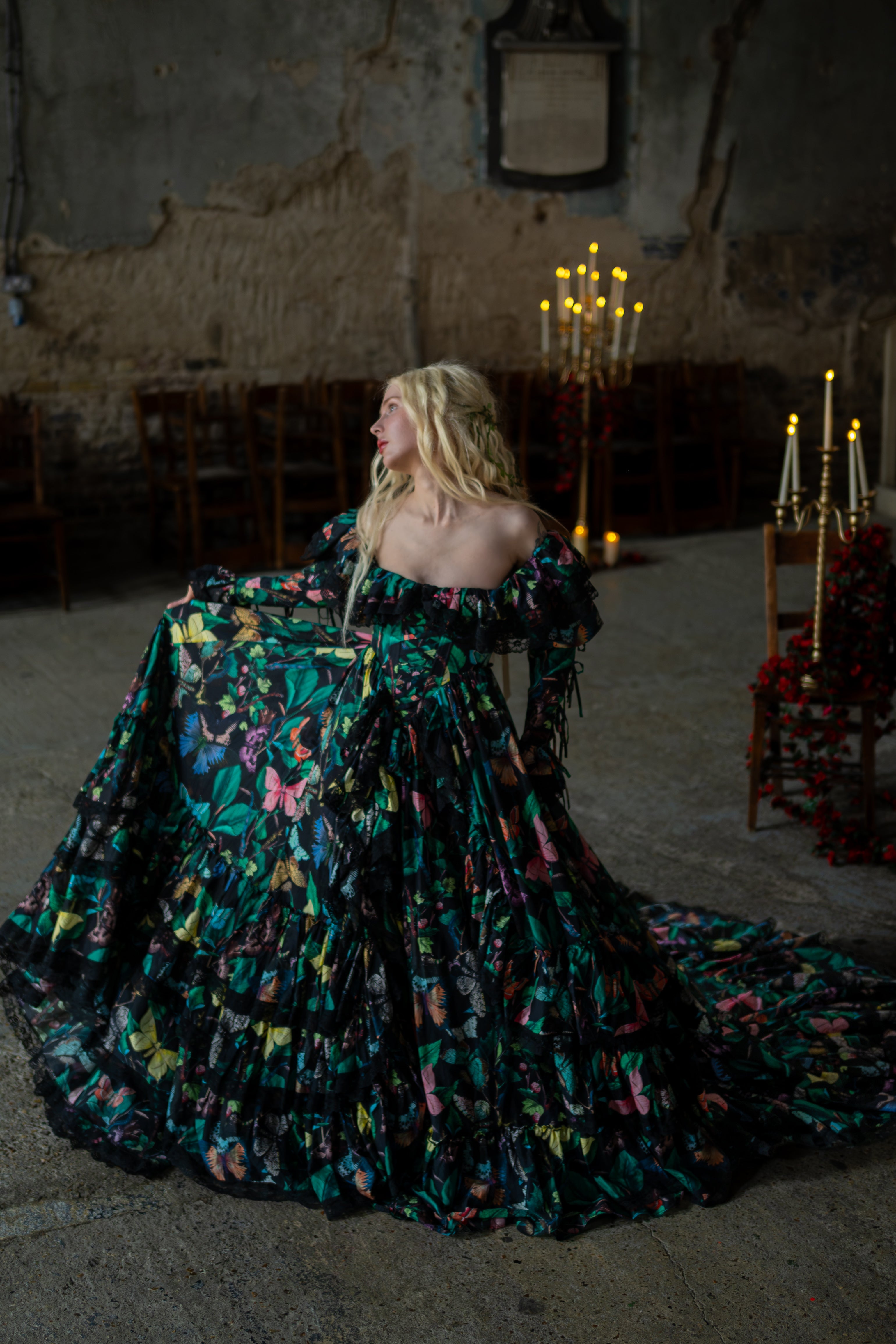 Butterfly Reliquary Sanctum Gown
