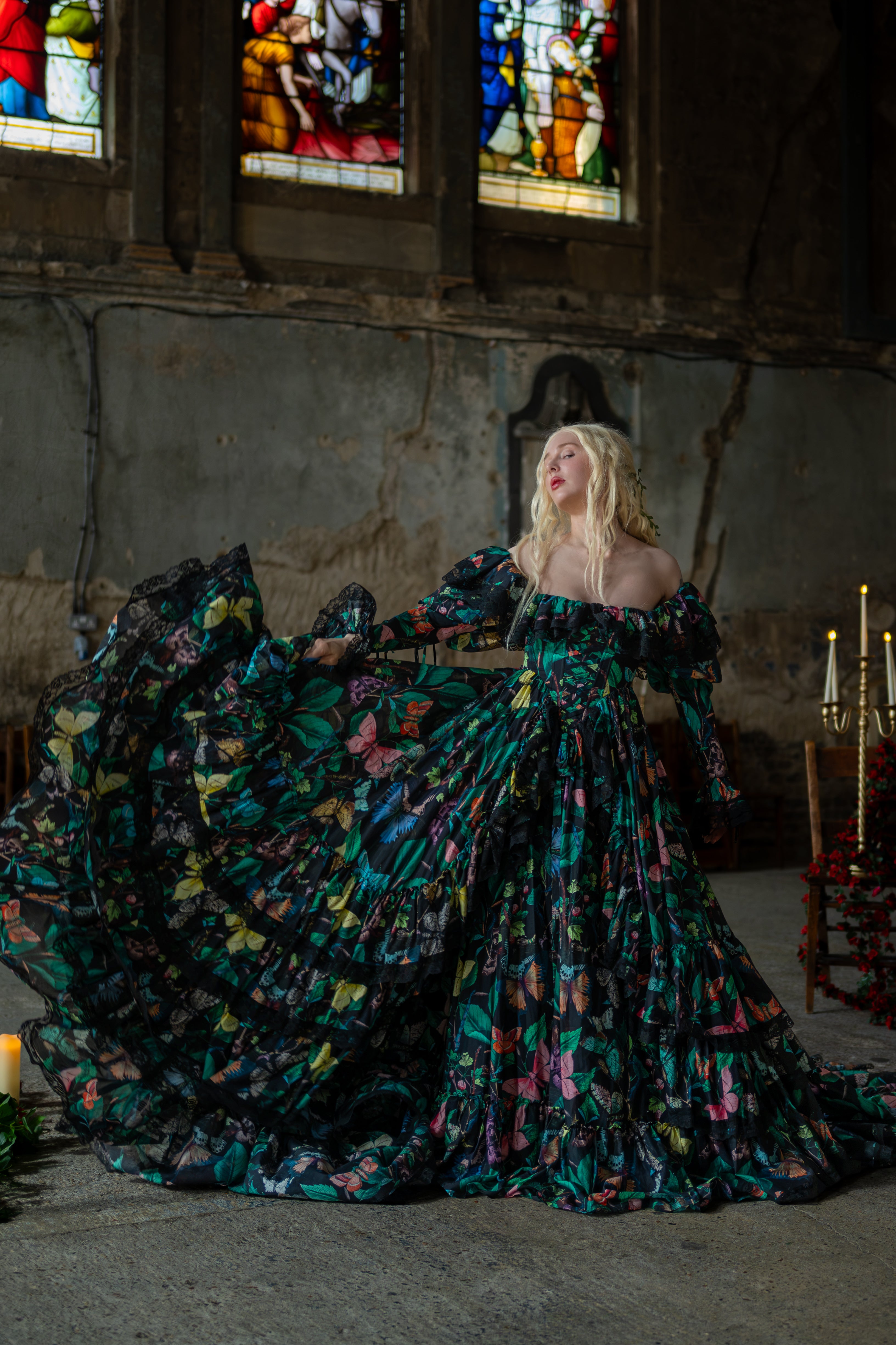 Butterfly Reliquary Sanctum Gown