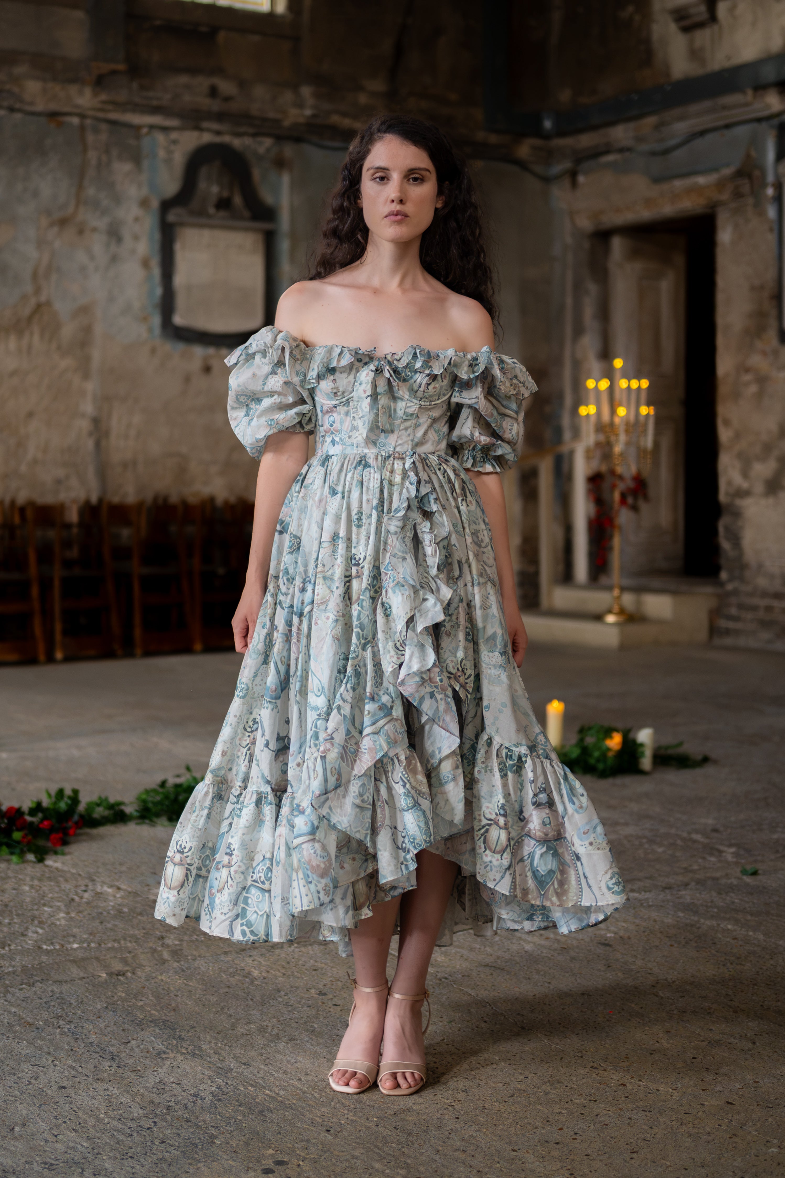 Cabinet of Wonders Bluestocking Dress