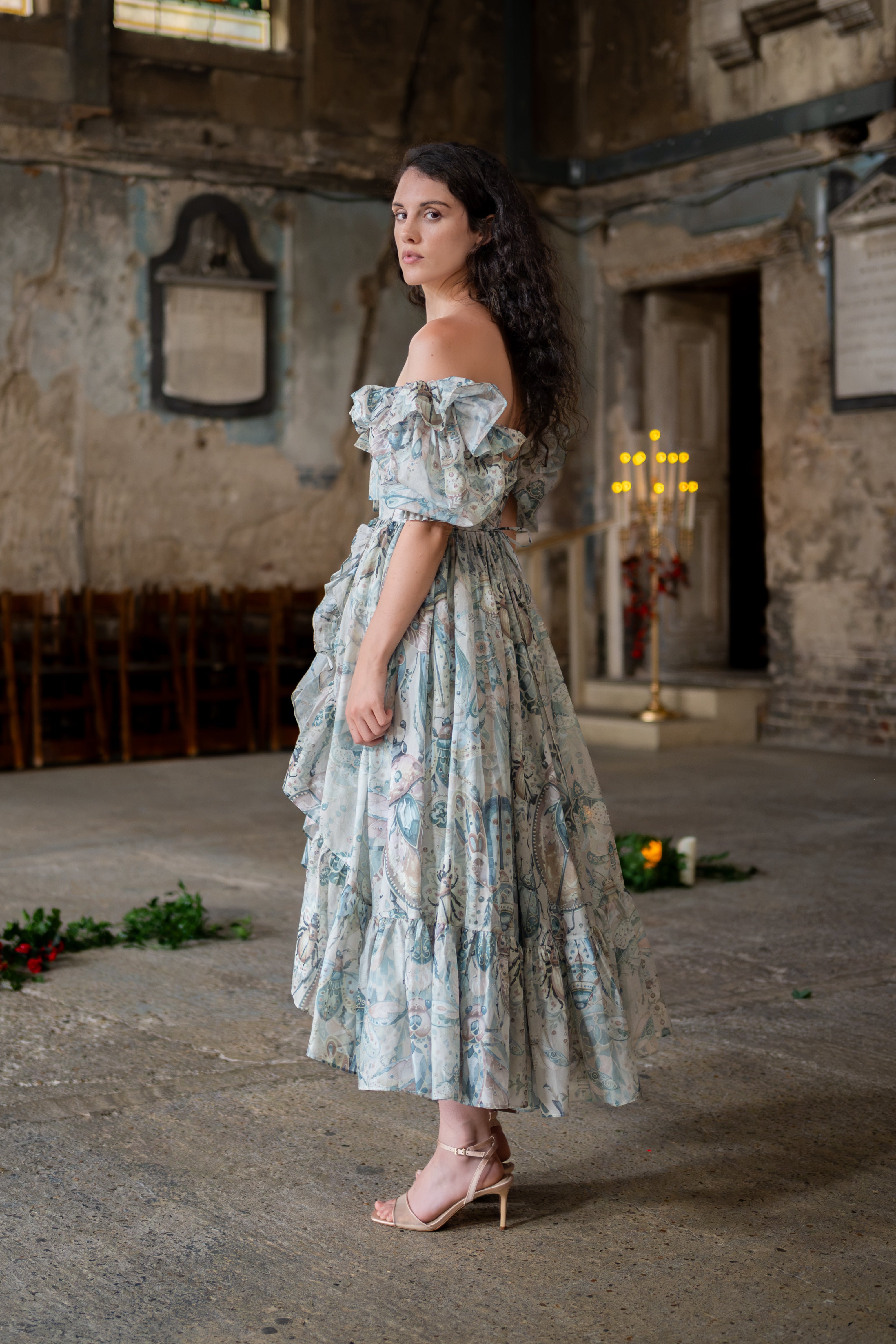 Cabinet of Wonders Bluestocking Dress