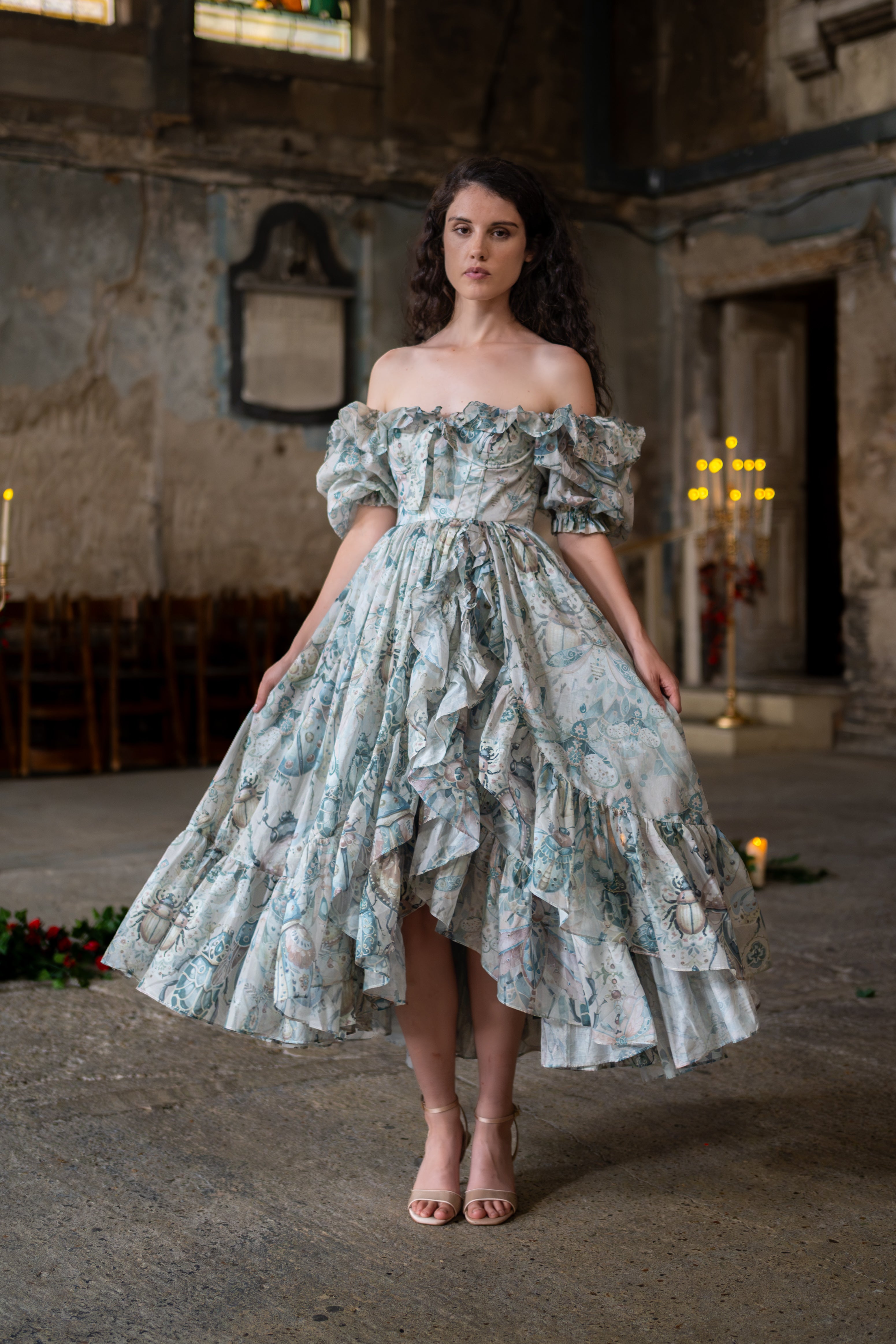 Cabinet of Wonders Bluestocking Dress