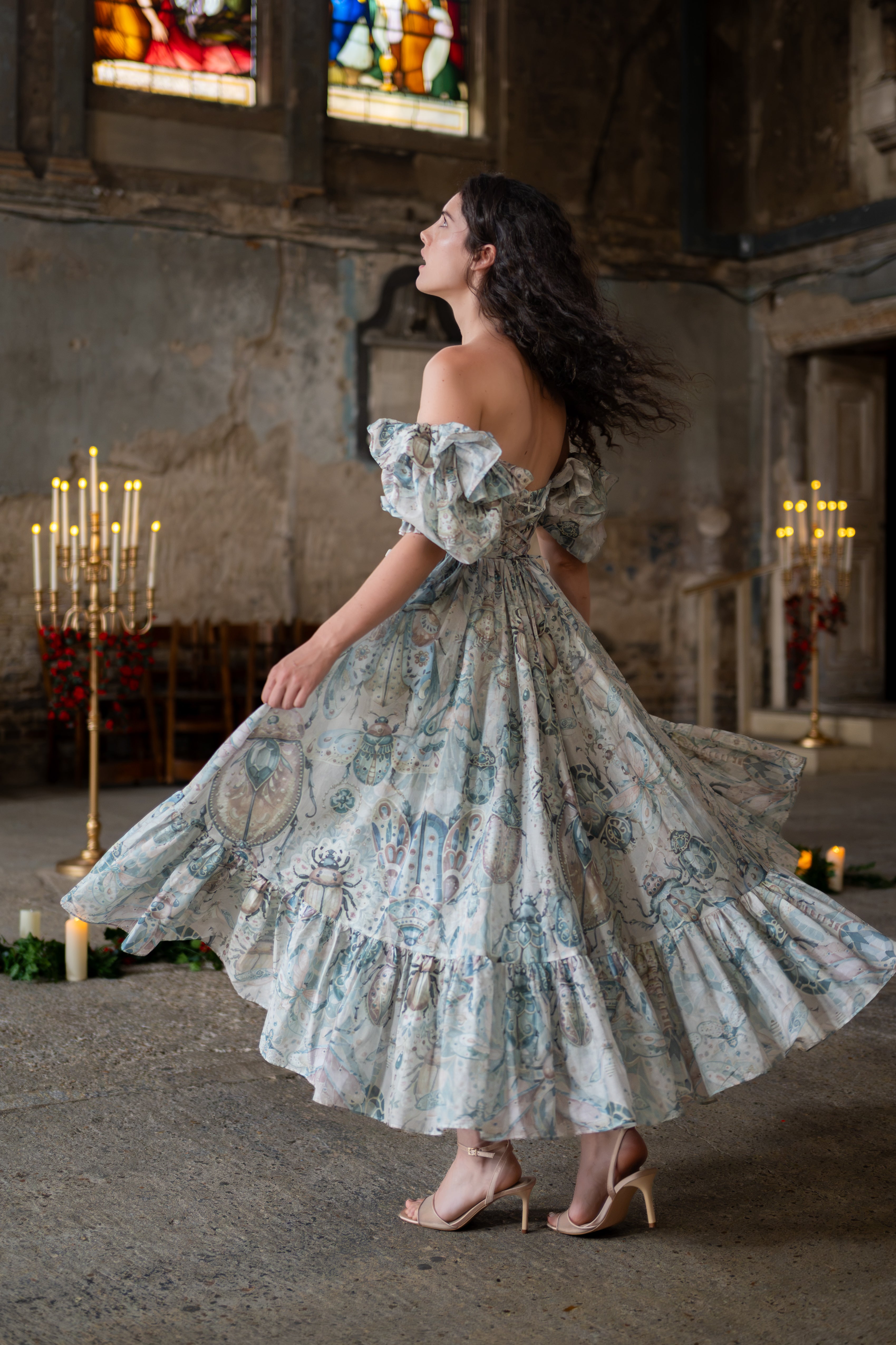Cabinet of Wonders Bluestocking Dress