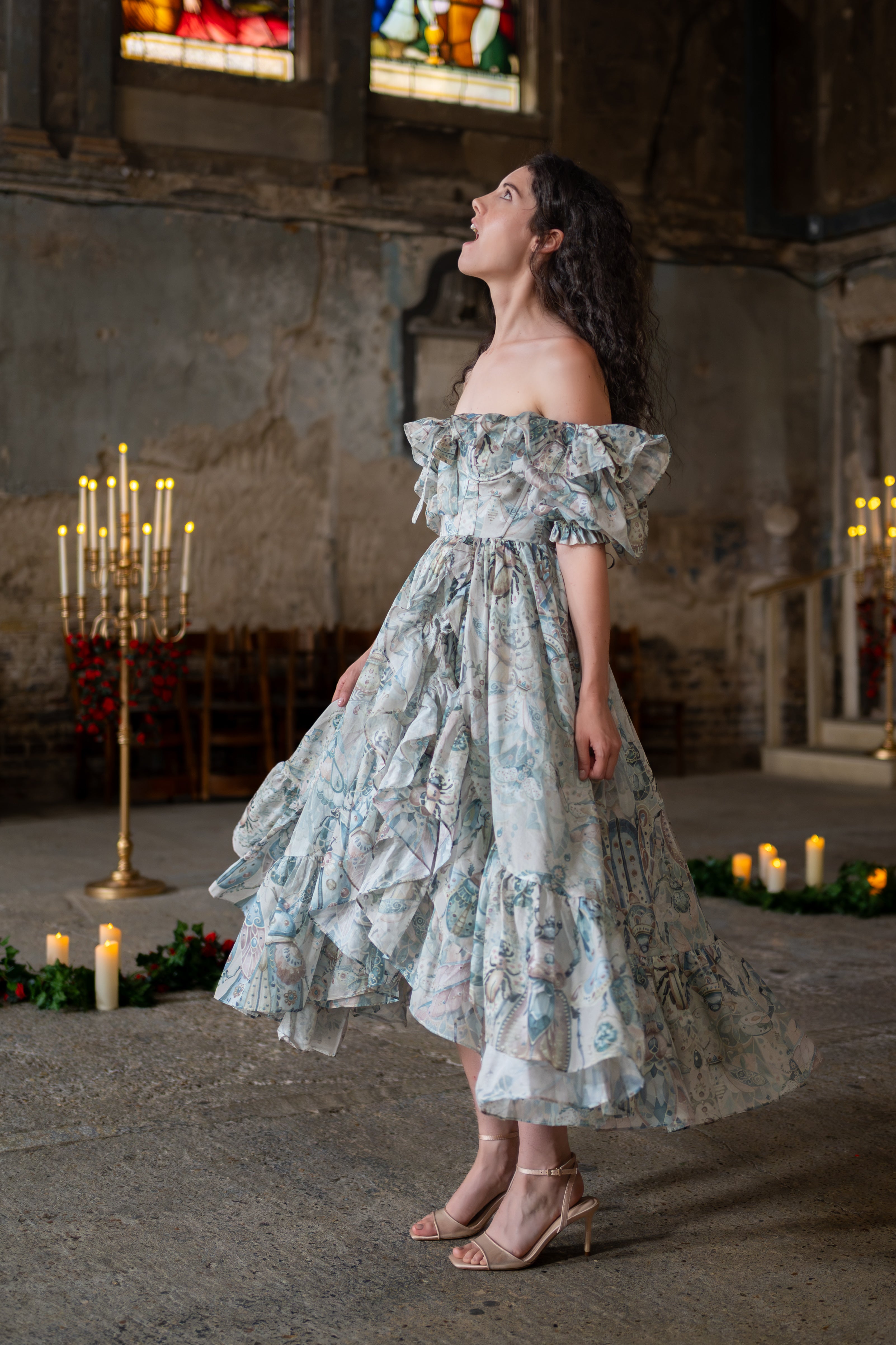 Cabinet of Wonders Bluestocking Dress