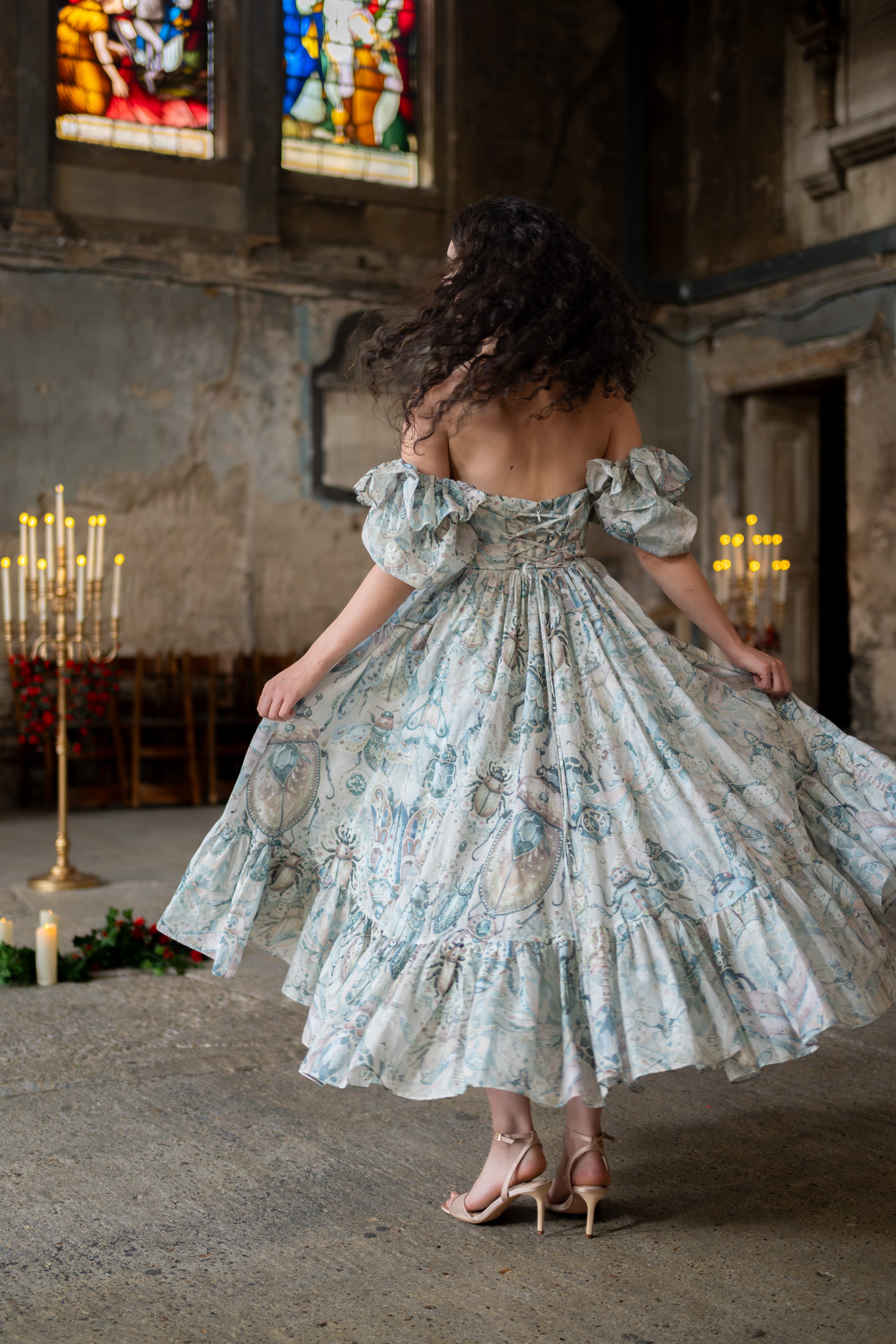 Cabinet of Wonders Bluestocking Dress