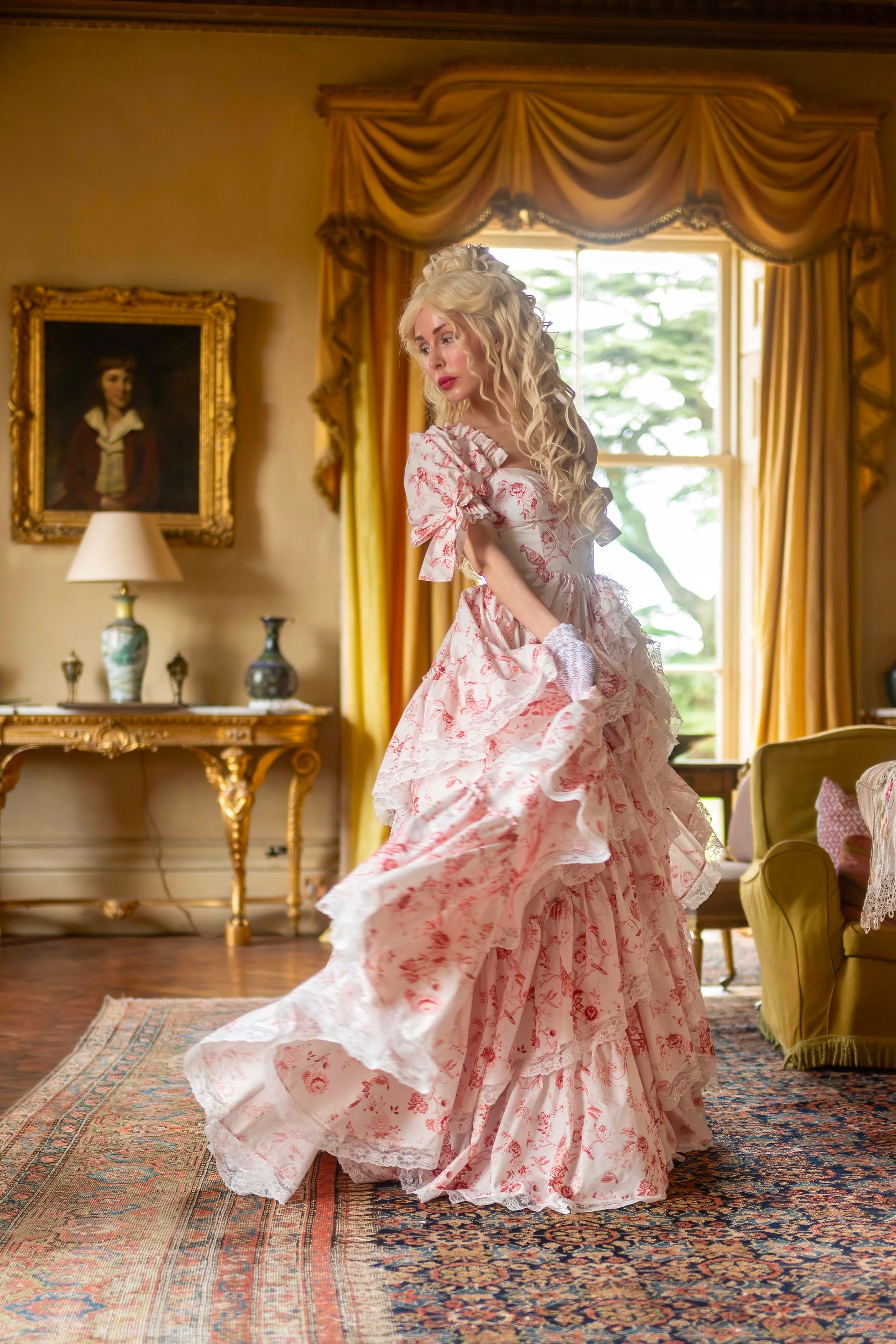 Chinoiserie Paradis Mademoiselle Gown