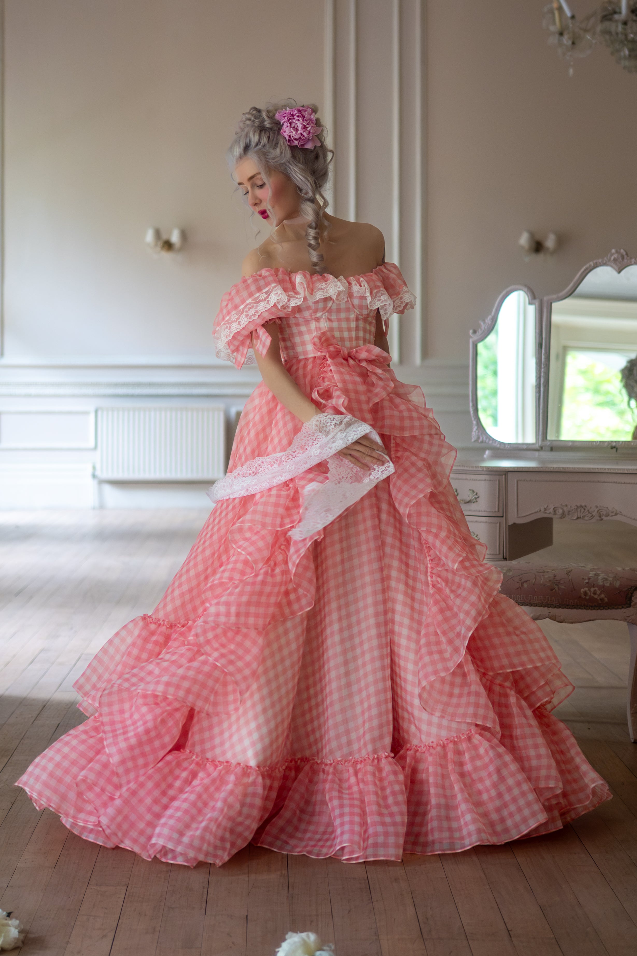 Cotton Candy Clairmont Gown