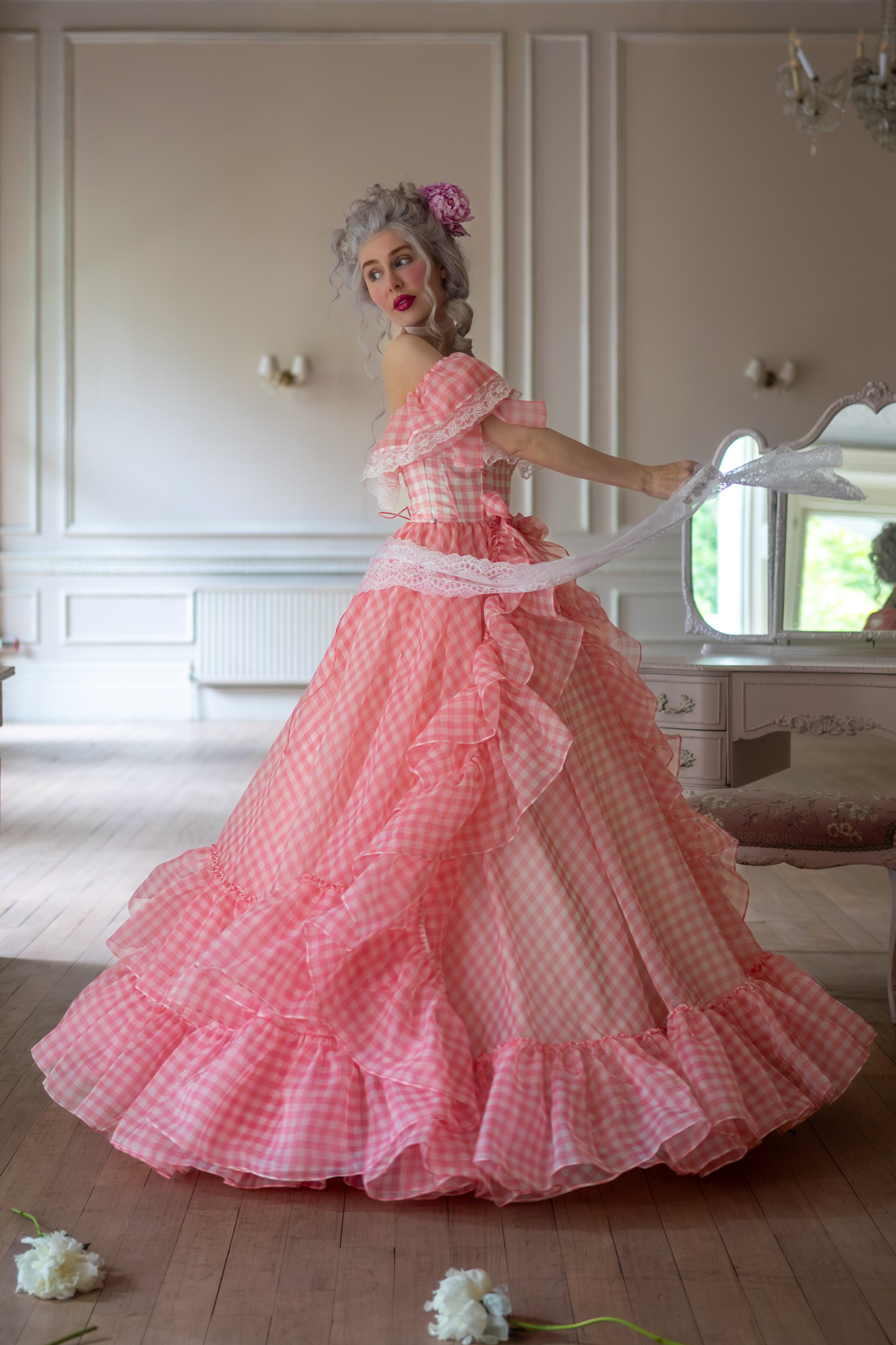 Cotton Candy Clairmont Gown