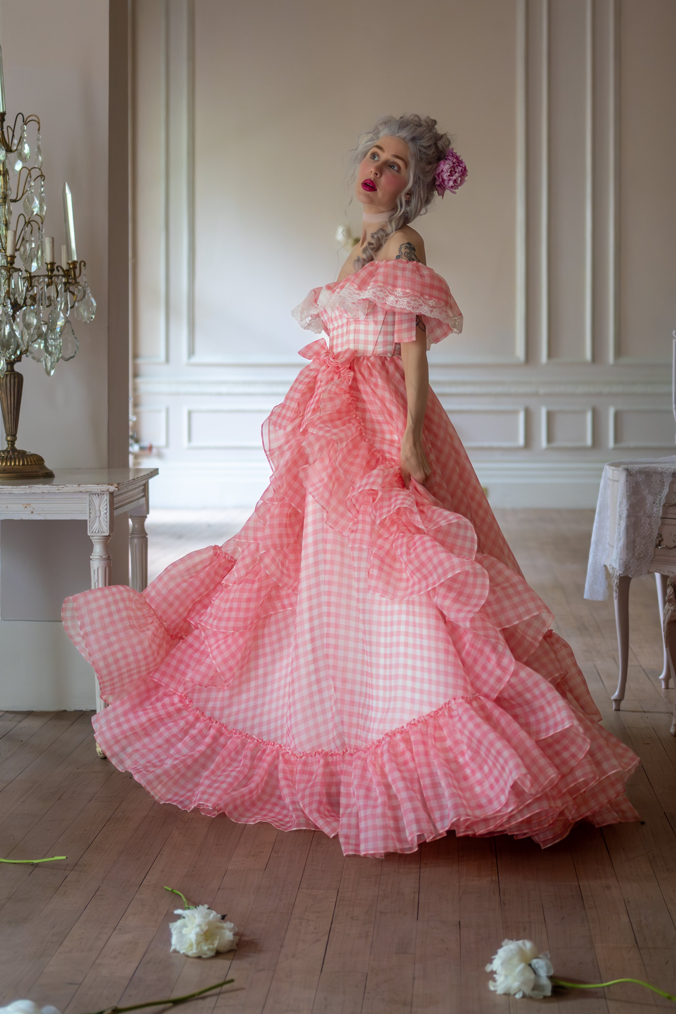 Cotton Candy Clairmont Gown