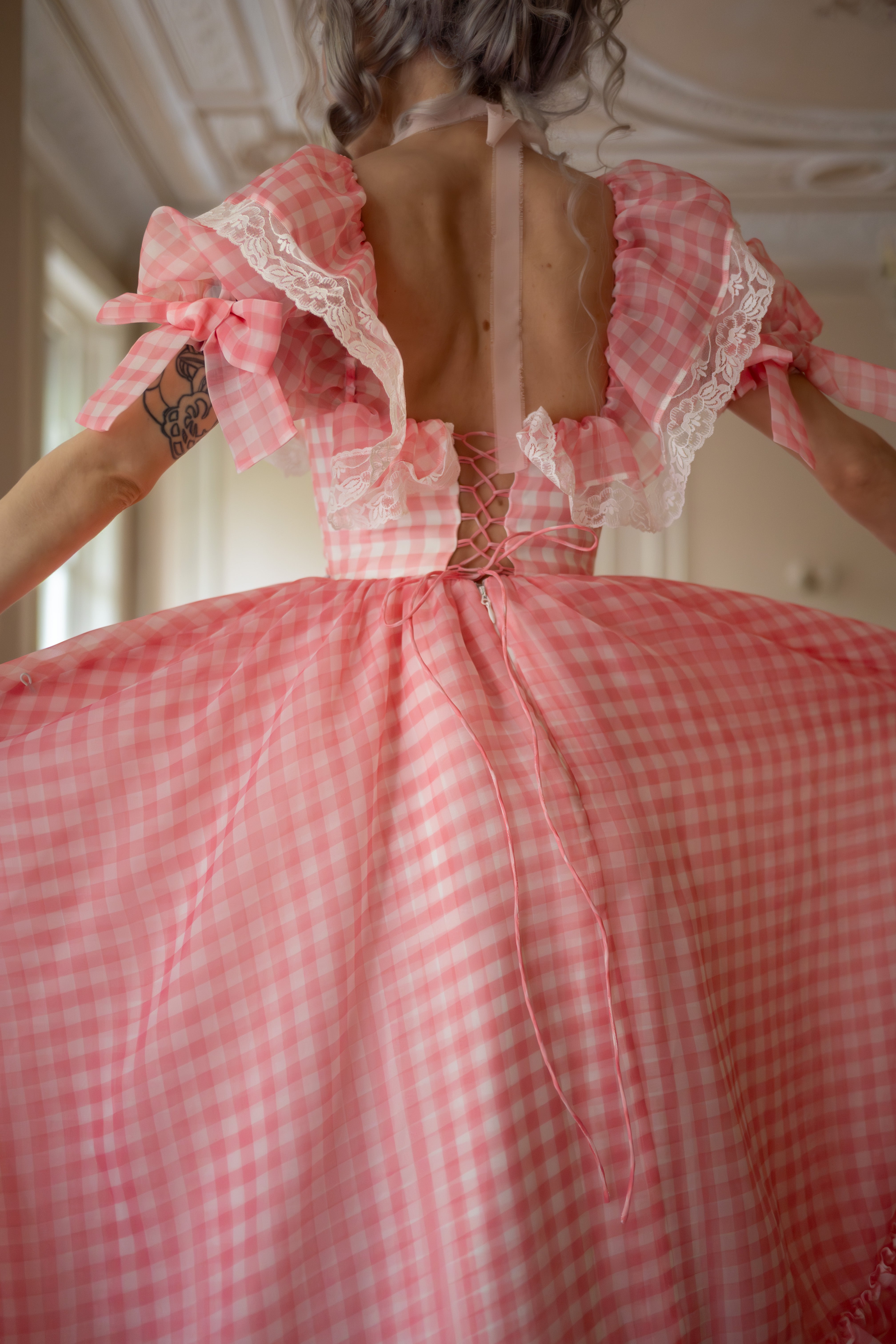 Cotton Candy Clairmont Gown