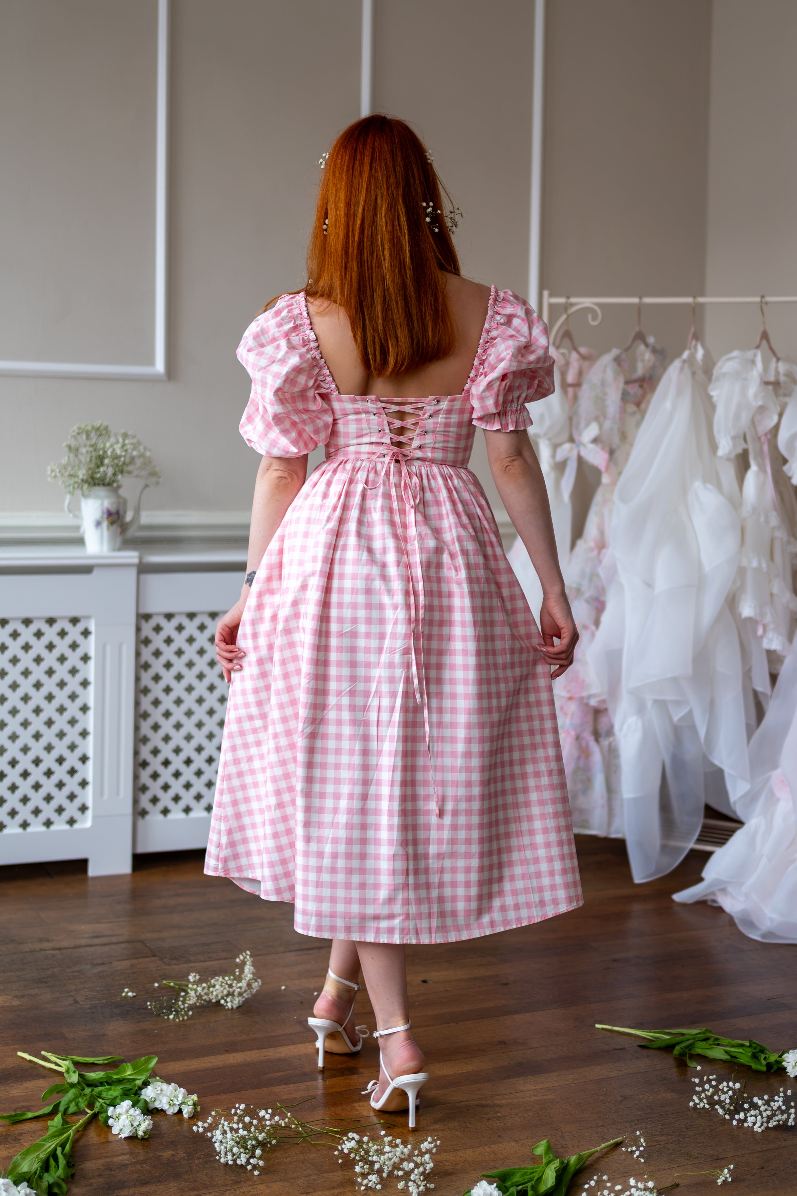 Cotton Candy Larkspur Dress