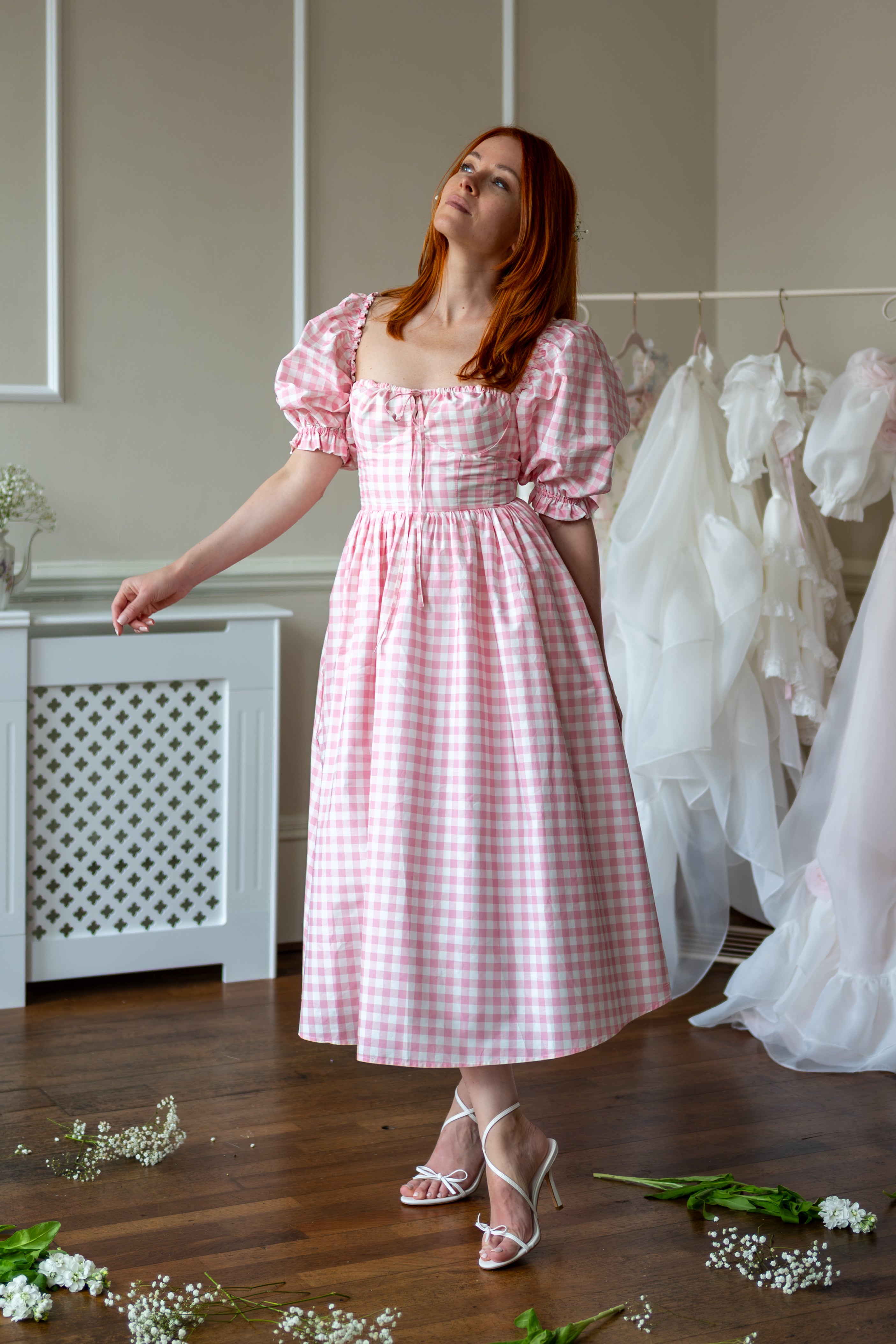 Cotton Candy Larkspur Dress