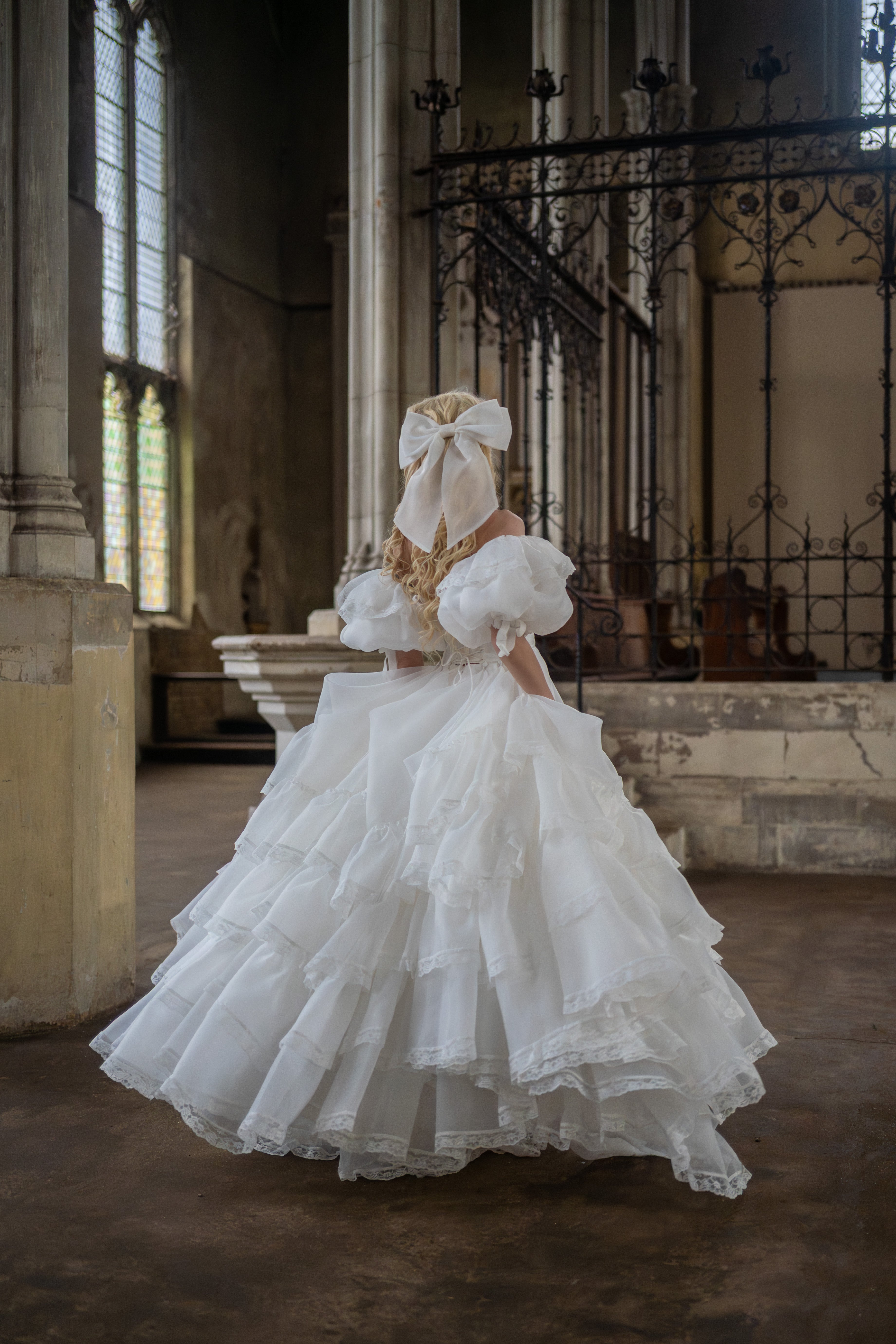 Créme Chantilly Ingénue Gown