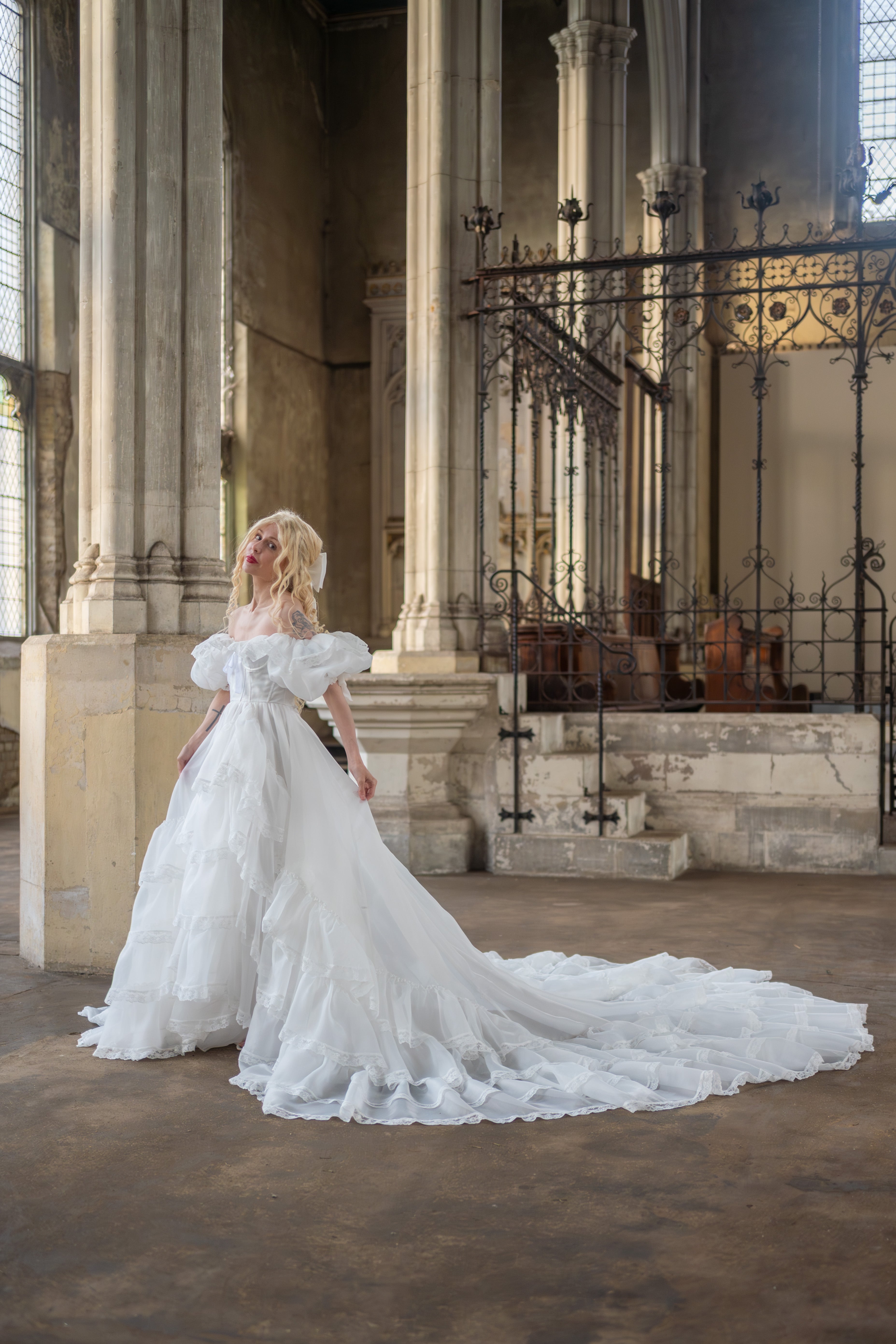 Créme Chantilly Ingénue Gown