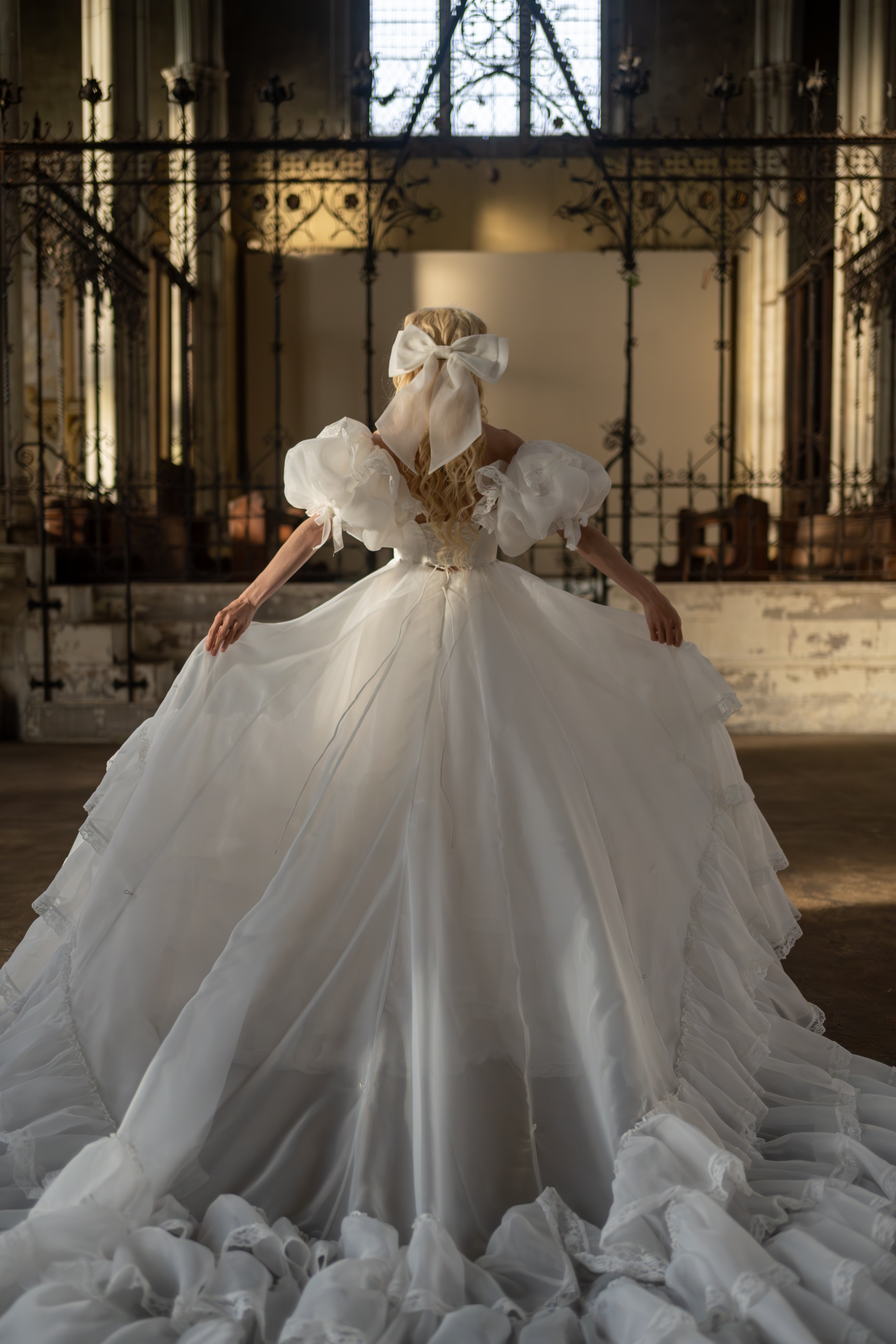 Créme Chantilly Ingénue Gown