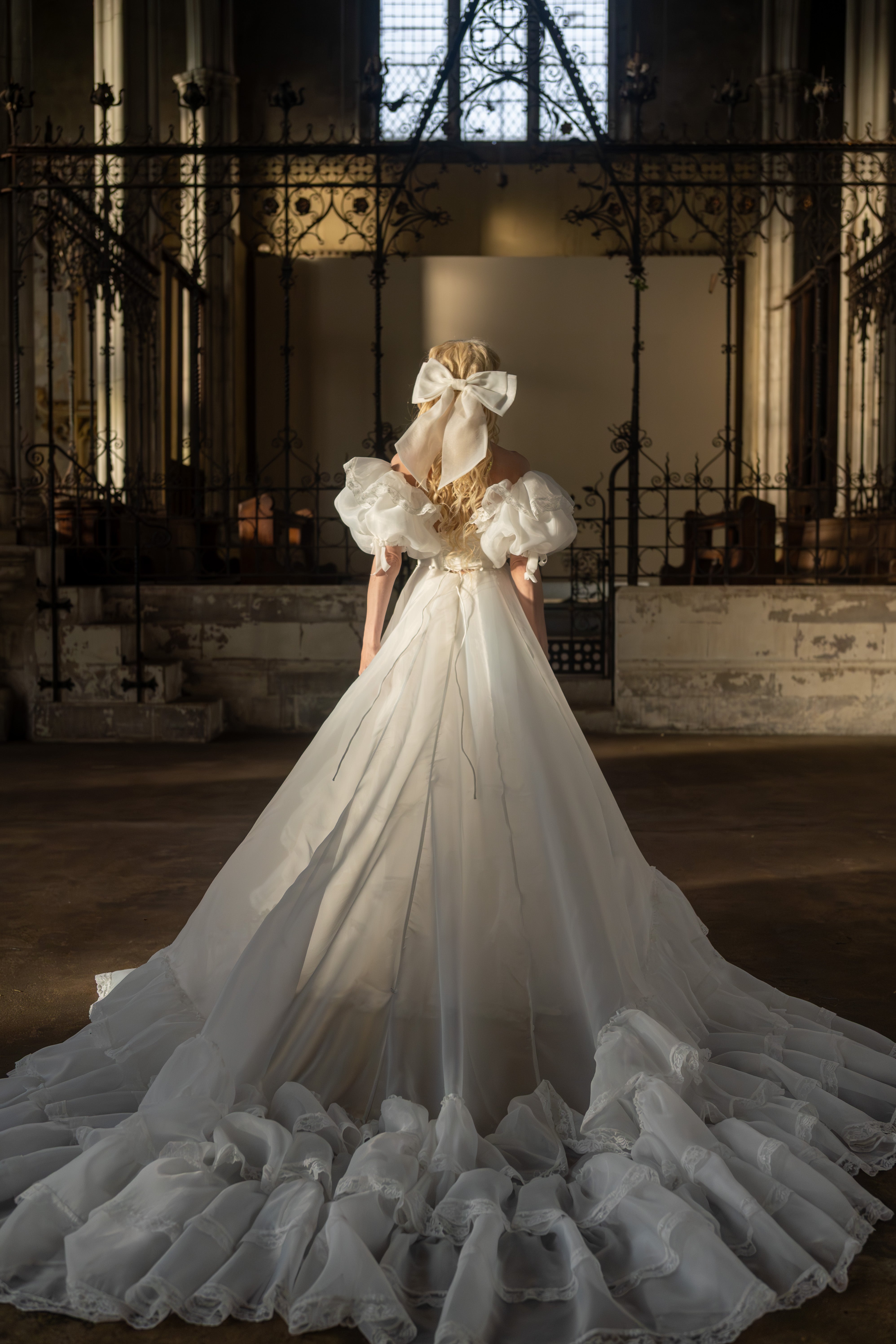 Créme Chantilly Ingénue Gown