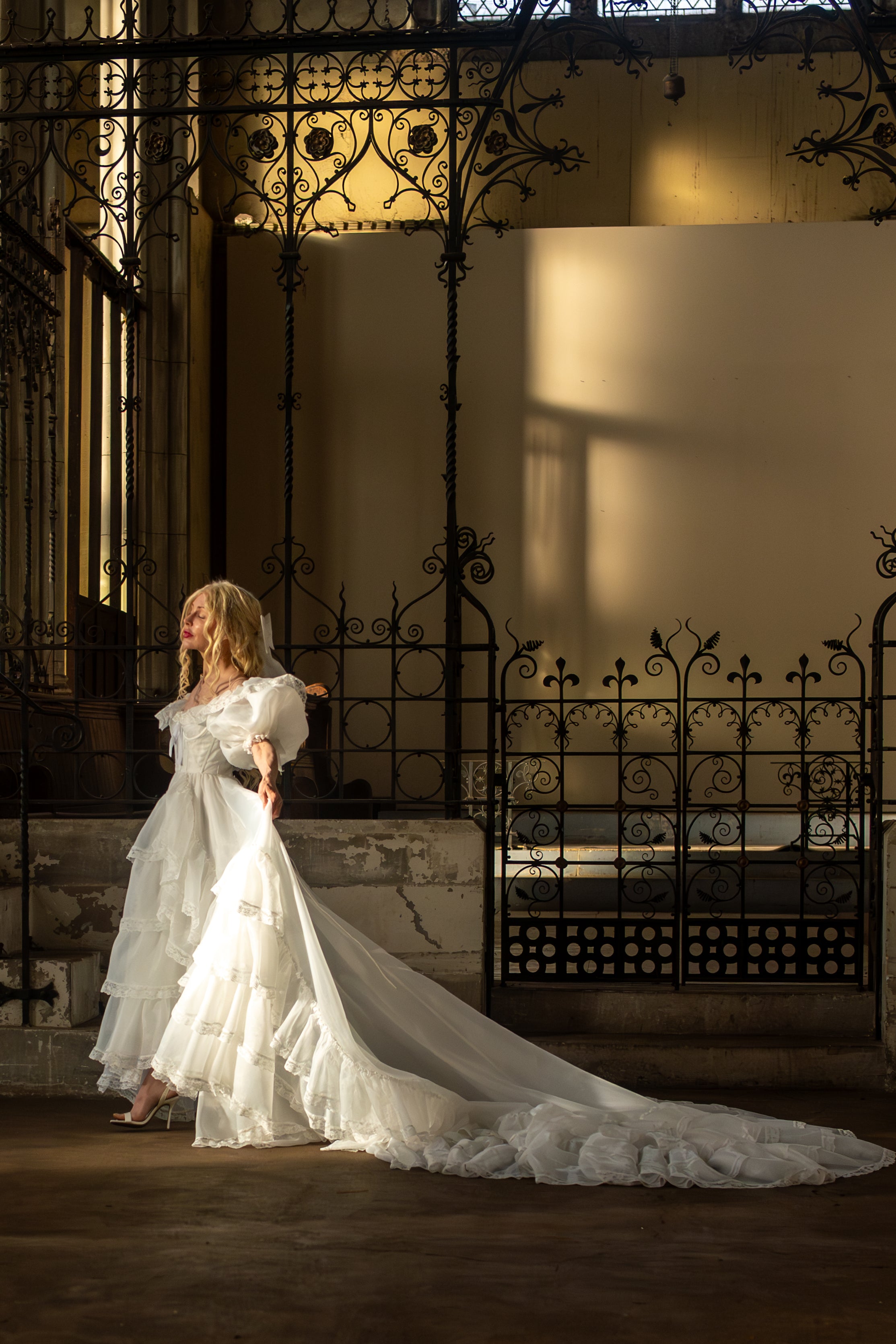 Créme Chantilly Ingénue Gown