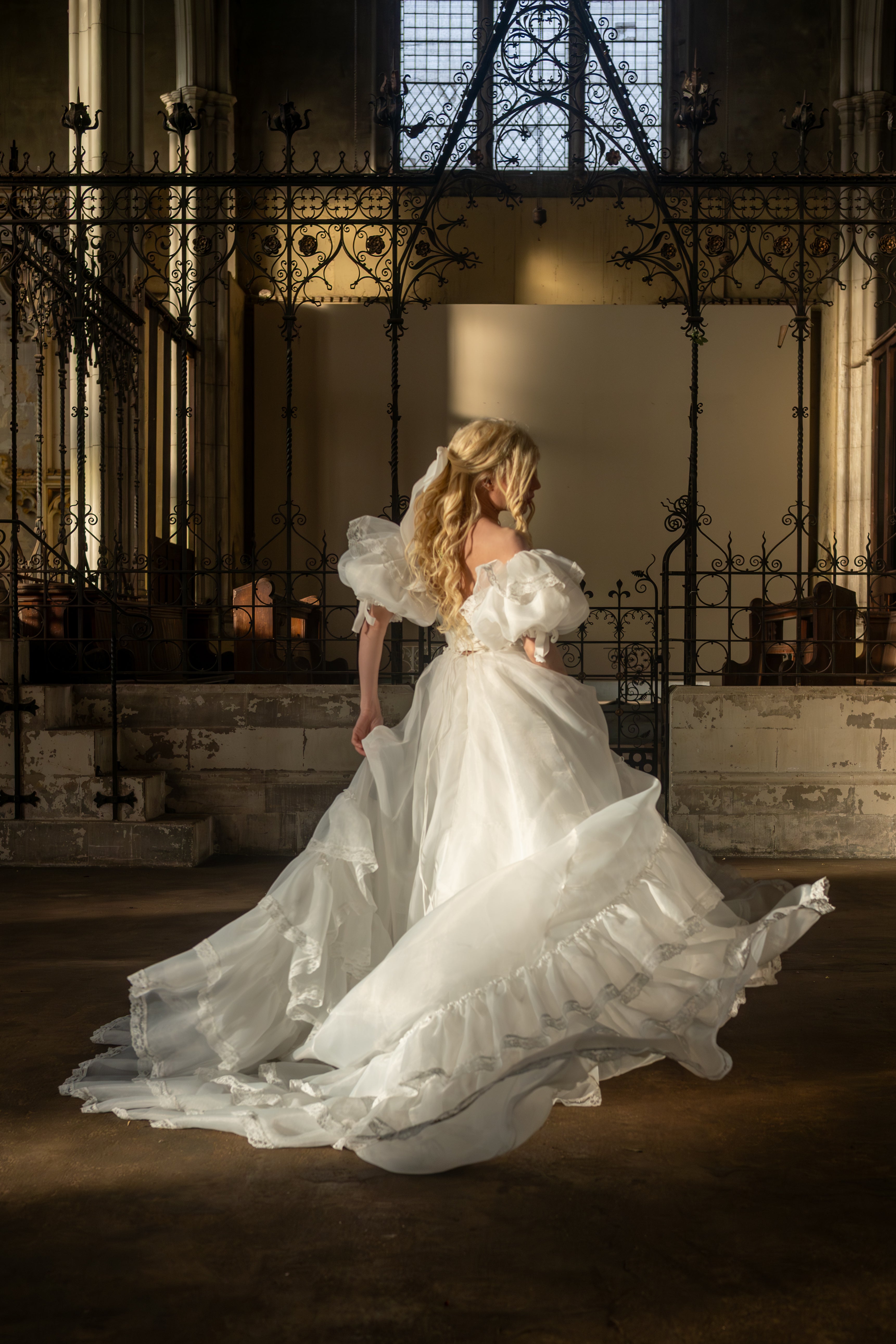 Créme Chantilly Ingénue Gown