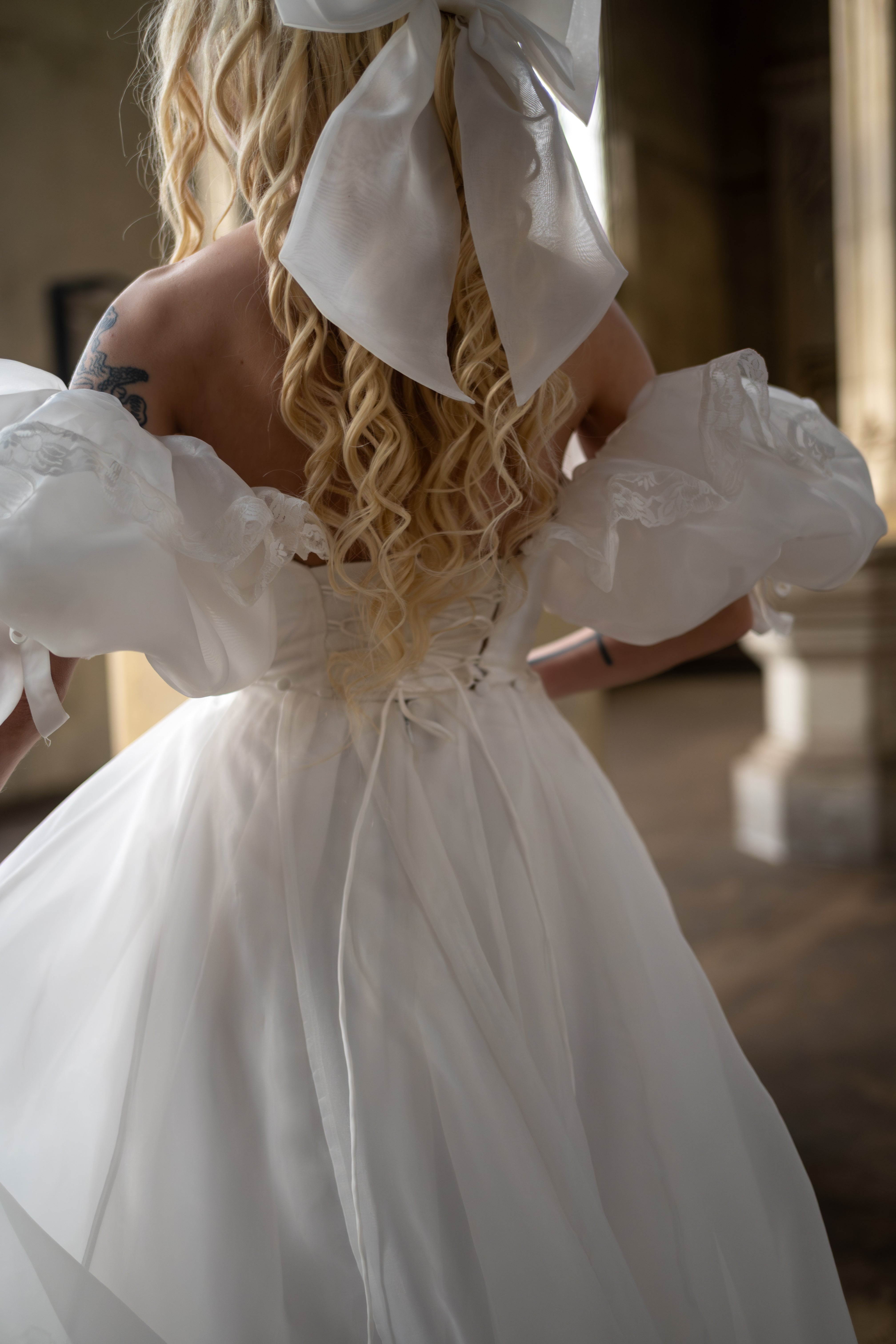 Créme Chantilly Ingénue Gown