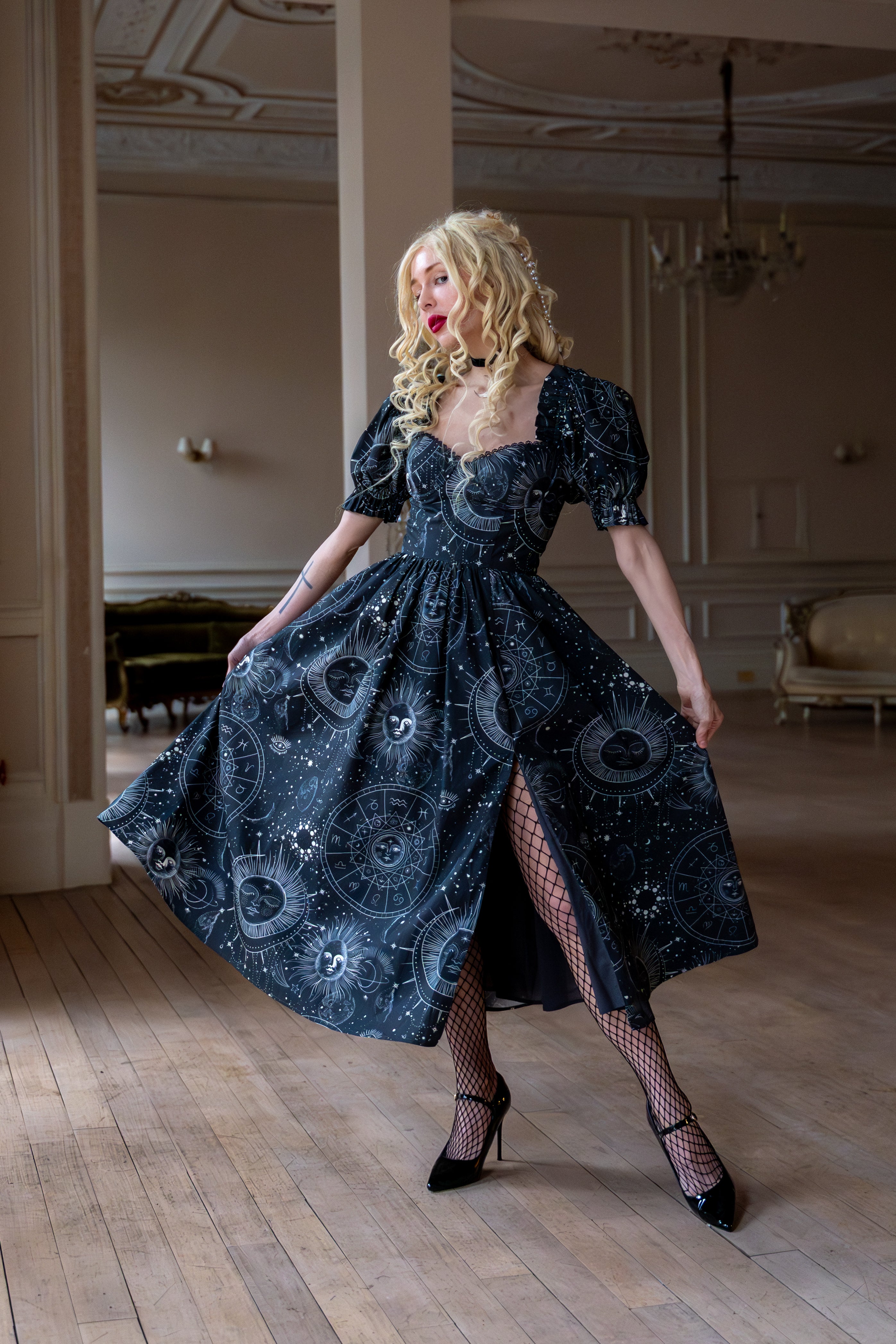 Crown of Hecate Rosewood Dress