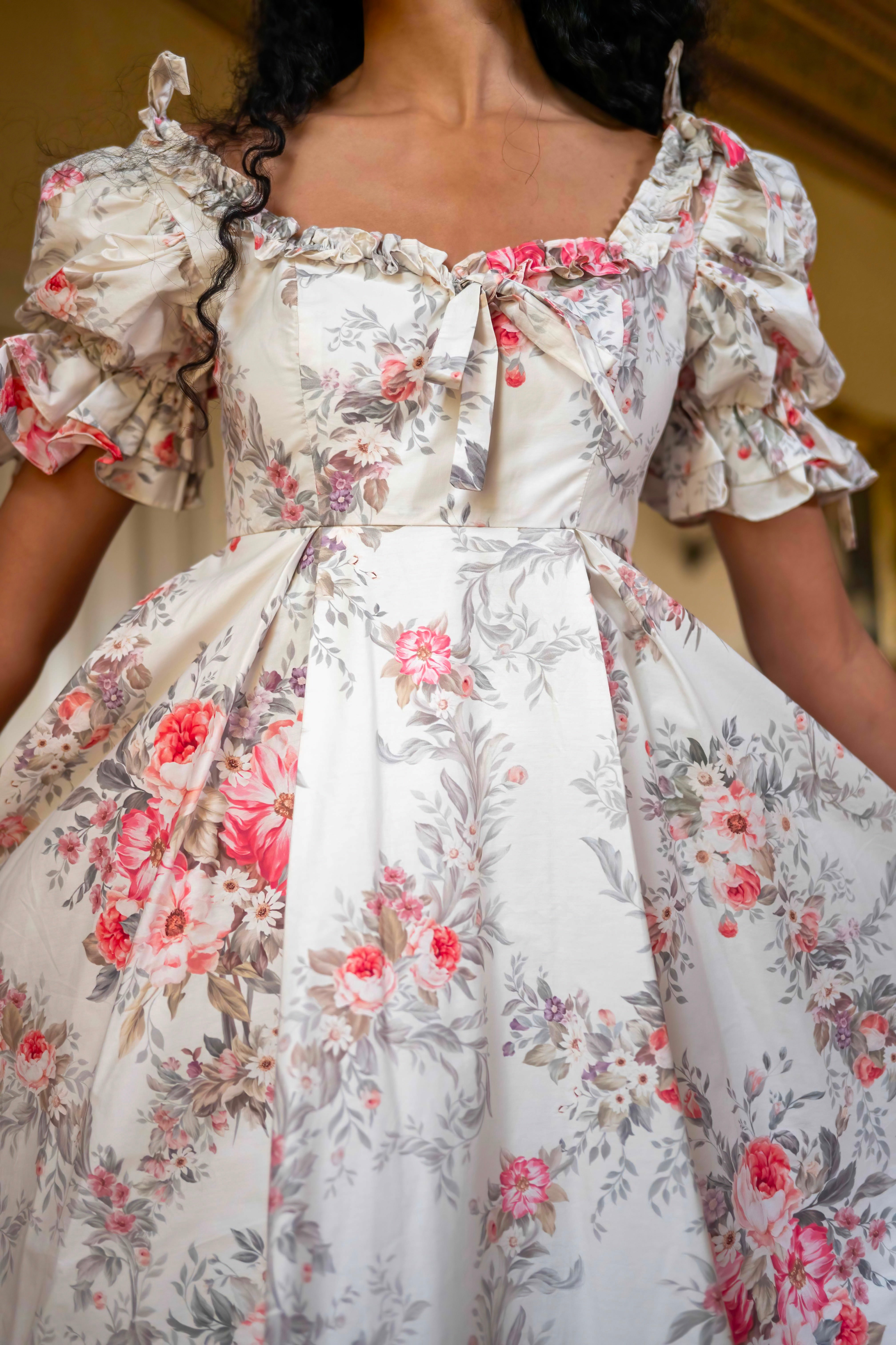 English Lady Parlour Games Dress