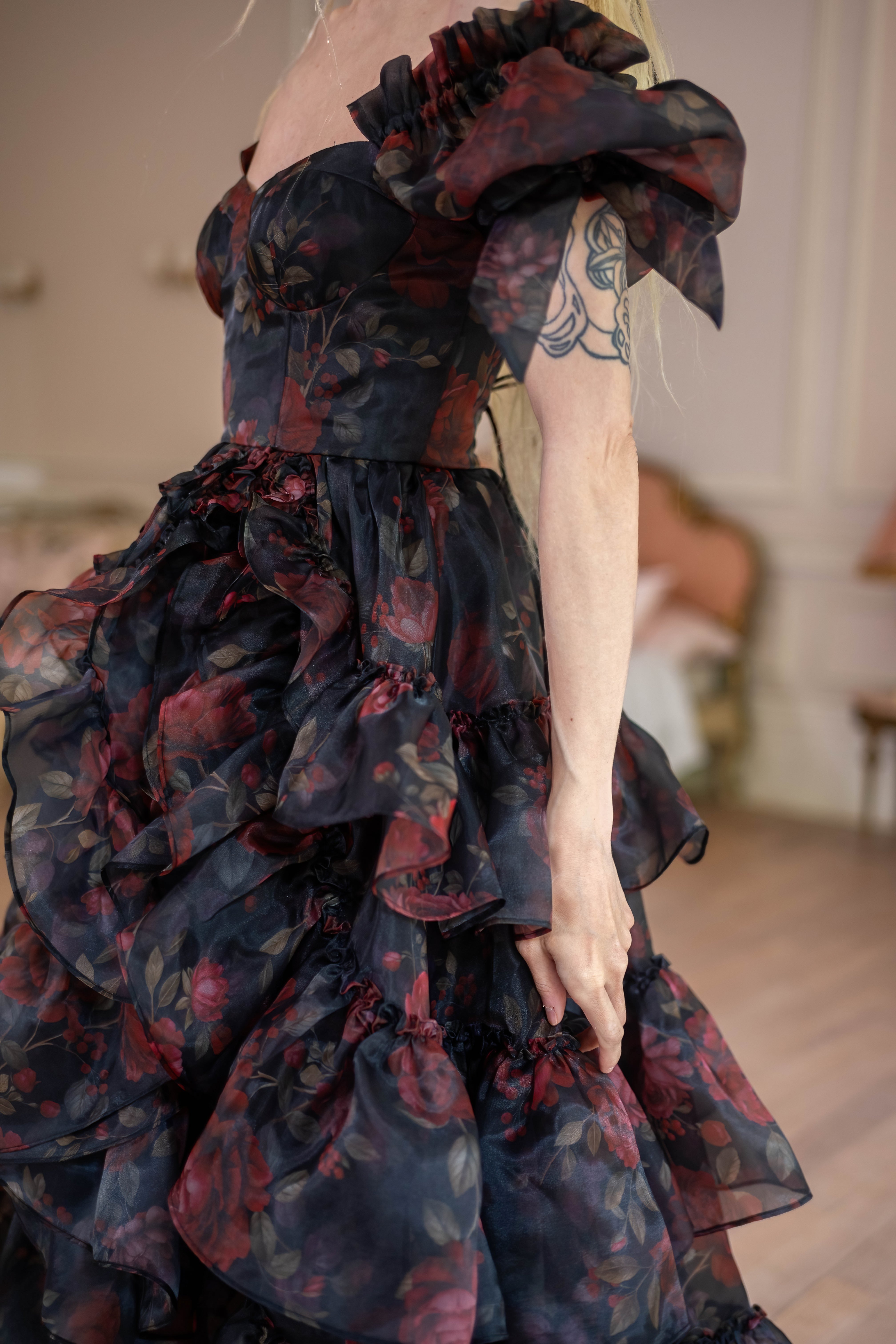 Dark Romance Demoiselle Dress
