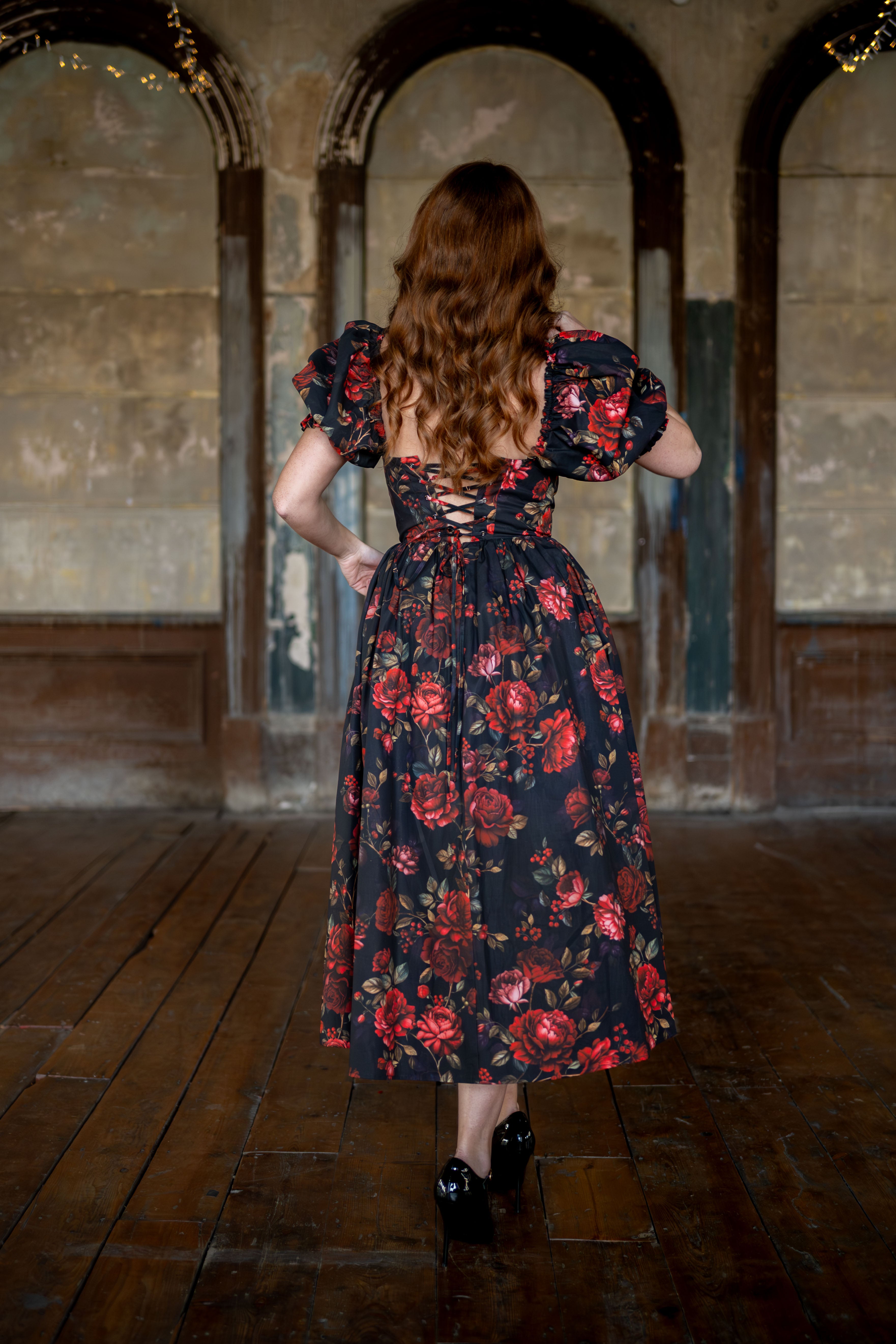 Dark Romance Larkspur Dress