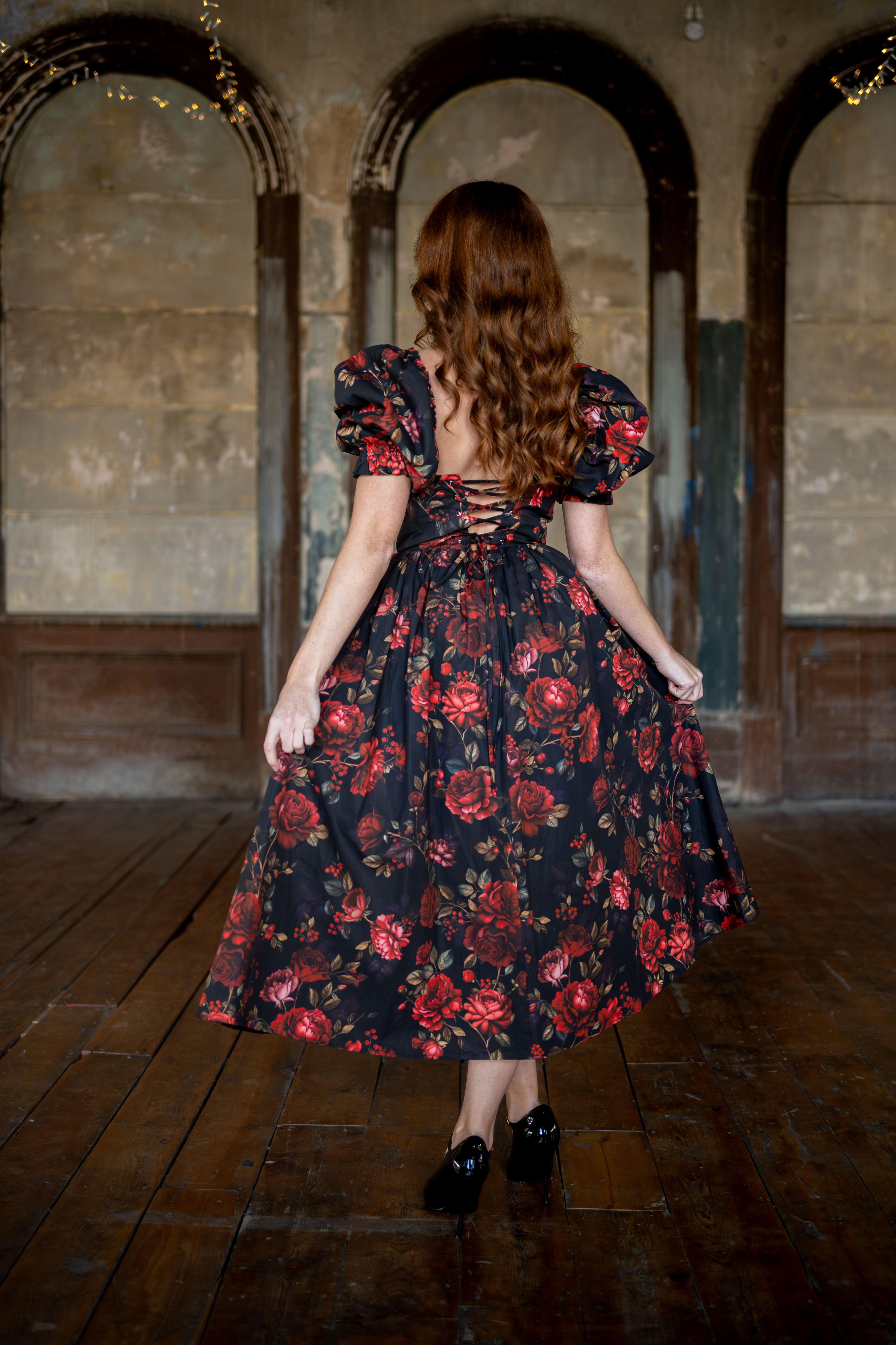 Dark Romance Larkspur Dress