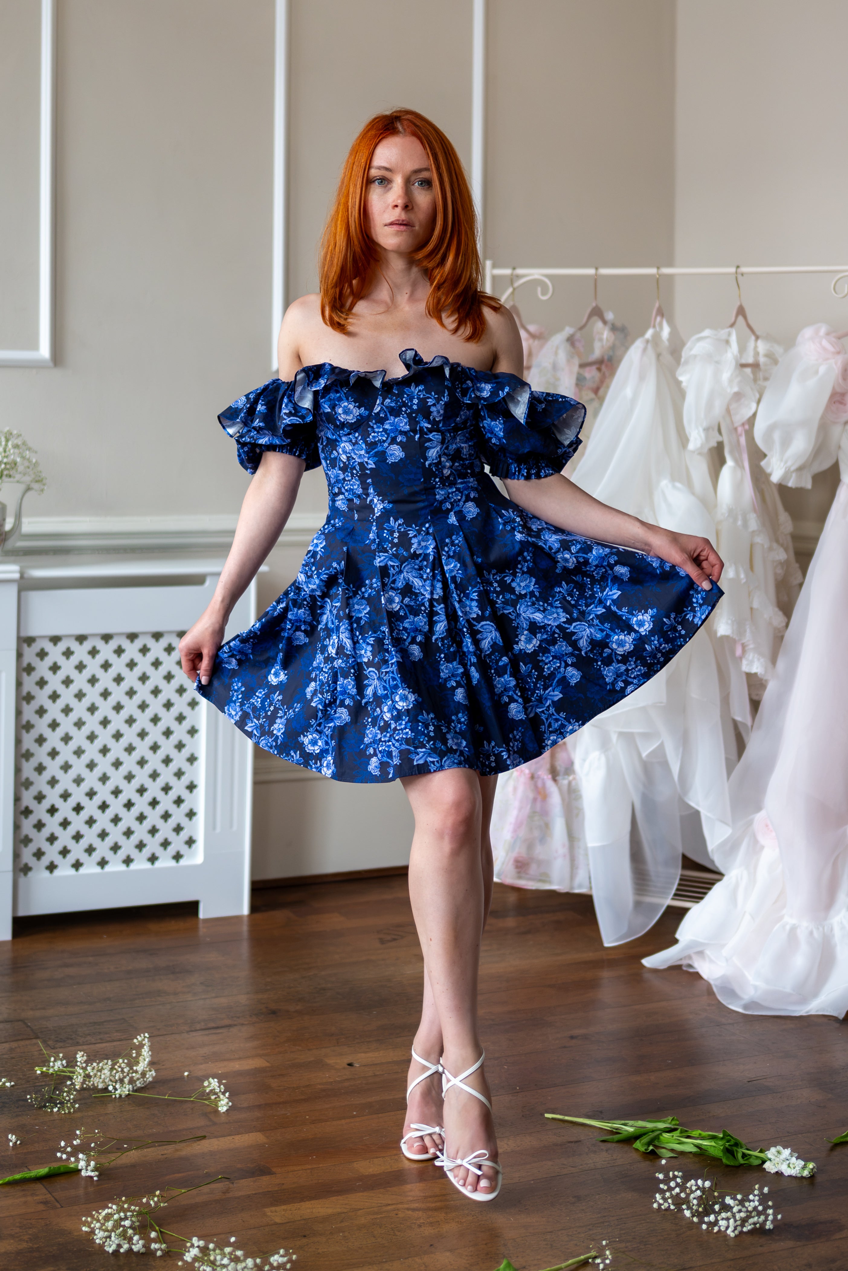 Dresden China Fanchon Dress