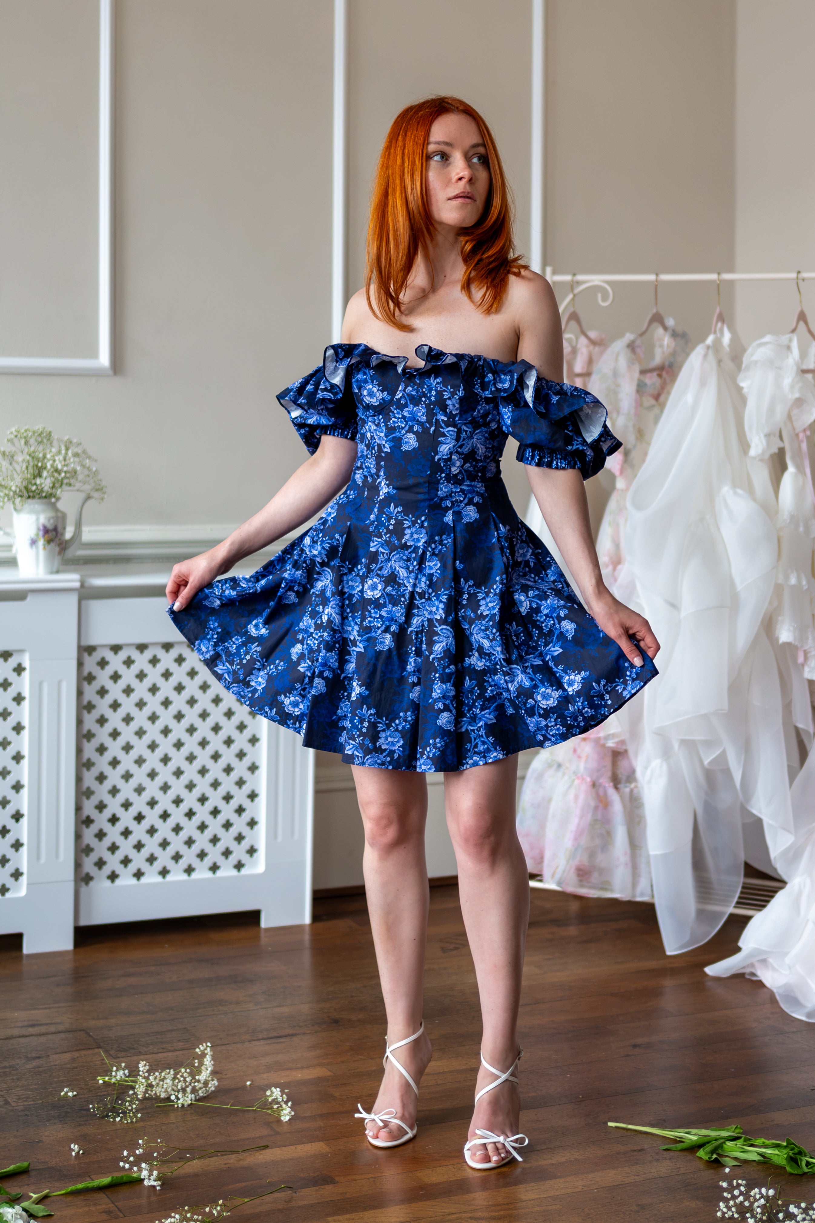 Dresden China Fanchon Dress