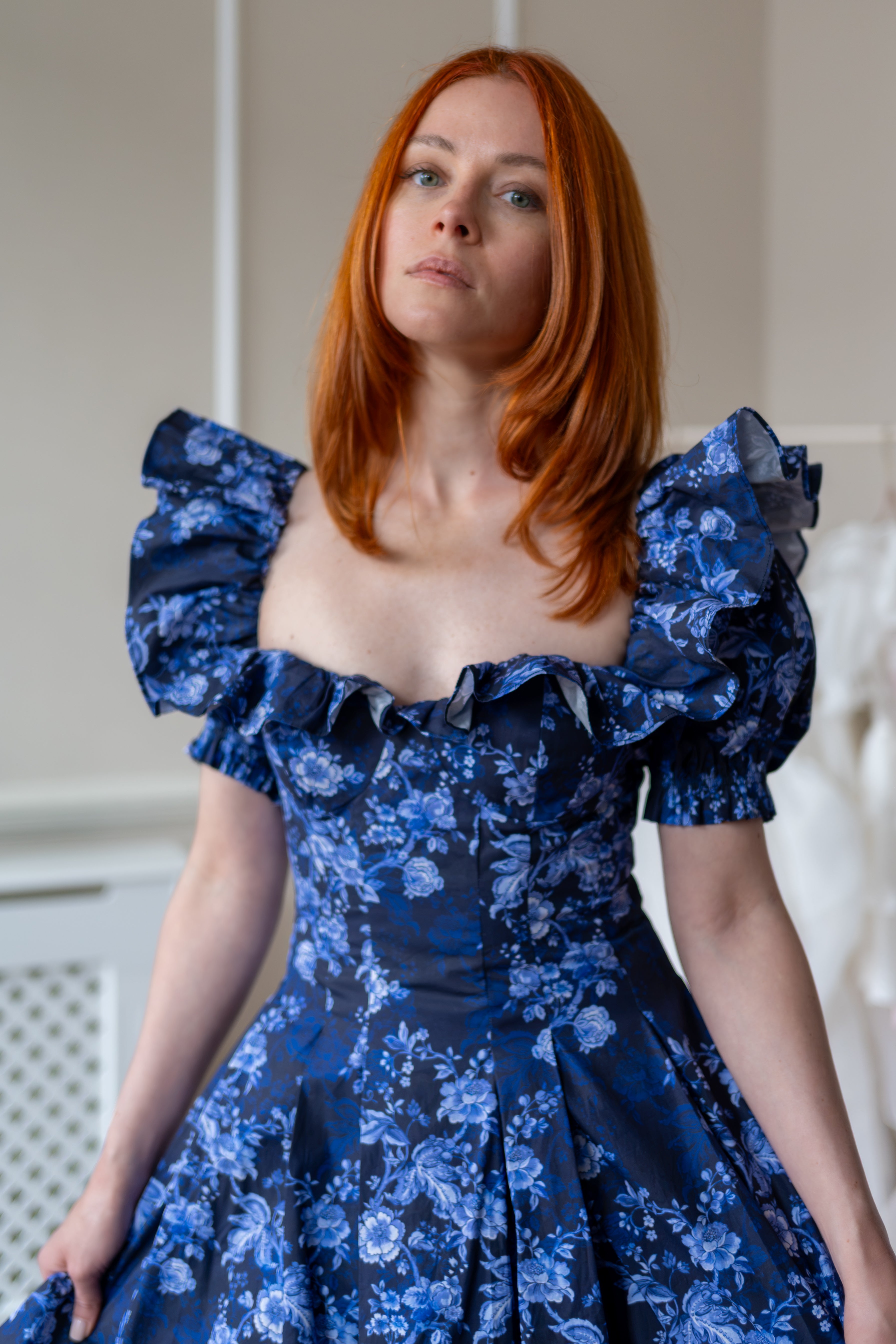 Dresden China Fanchon Dress