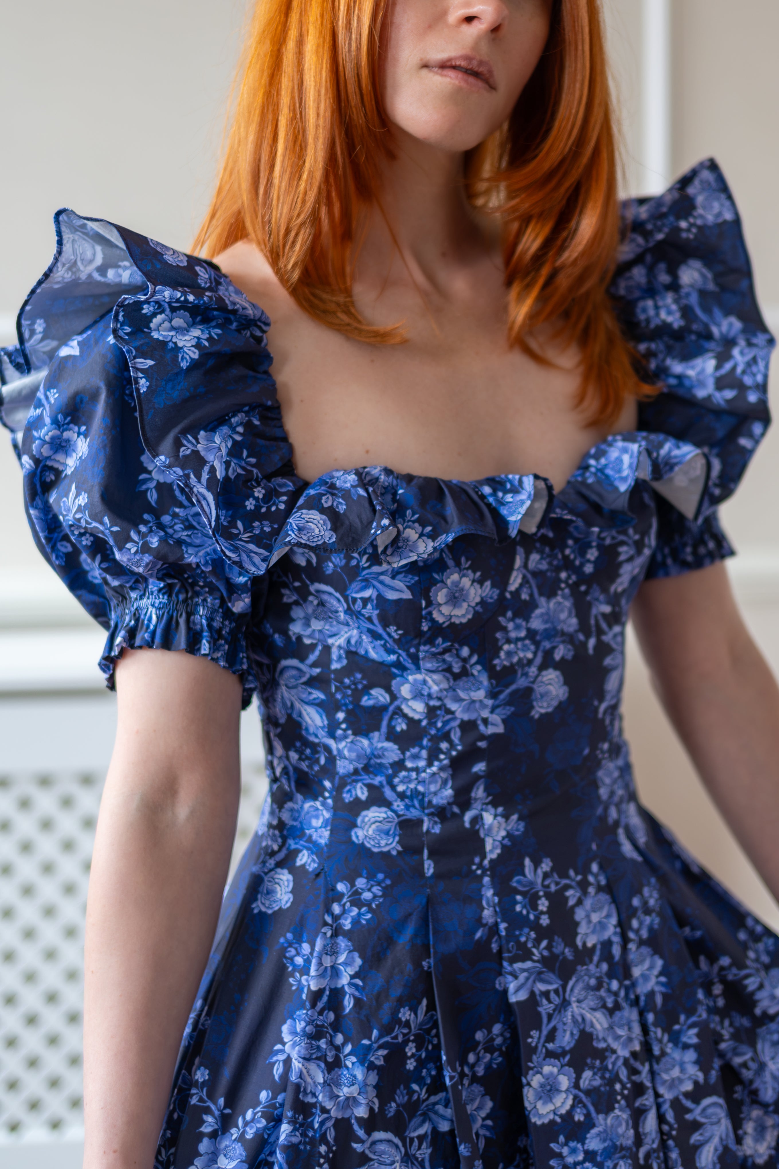 Dresden China Fanchon Dress