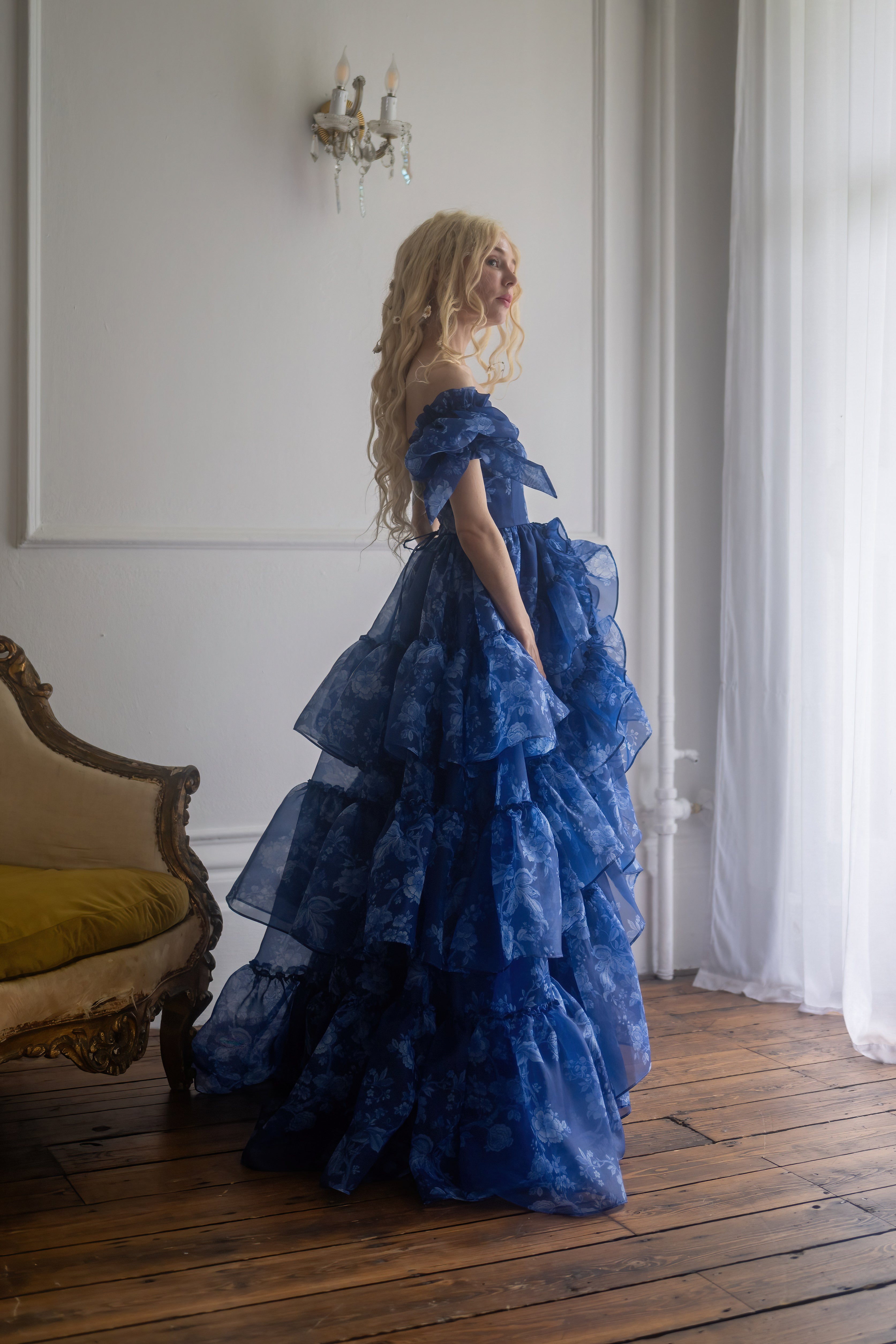 Dresden China Mademoiselle Gown