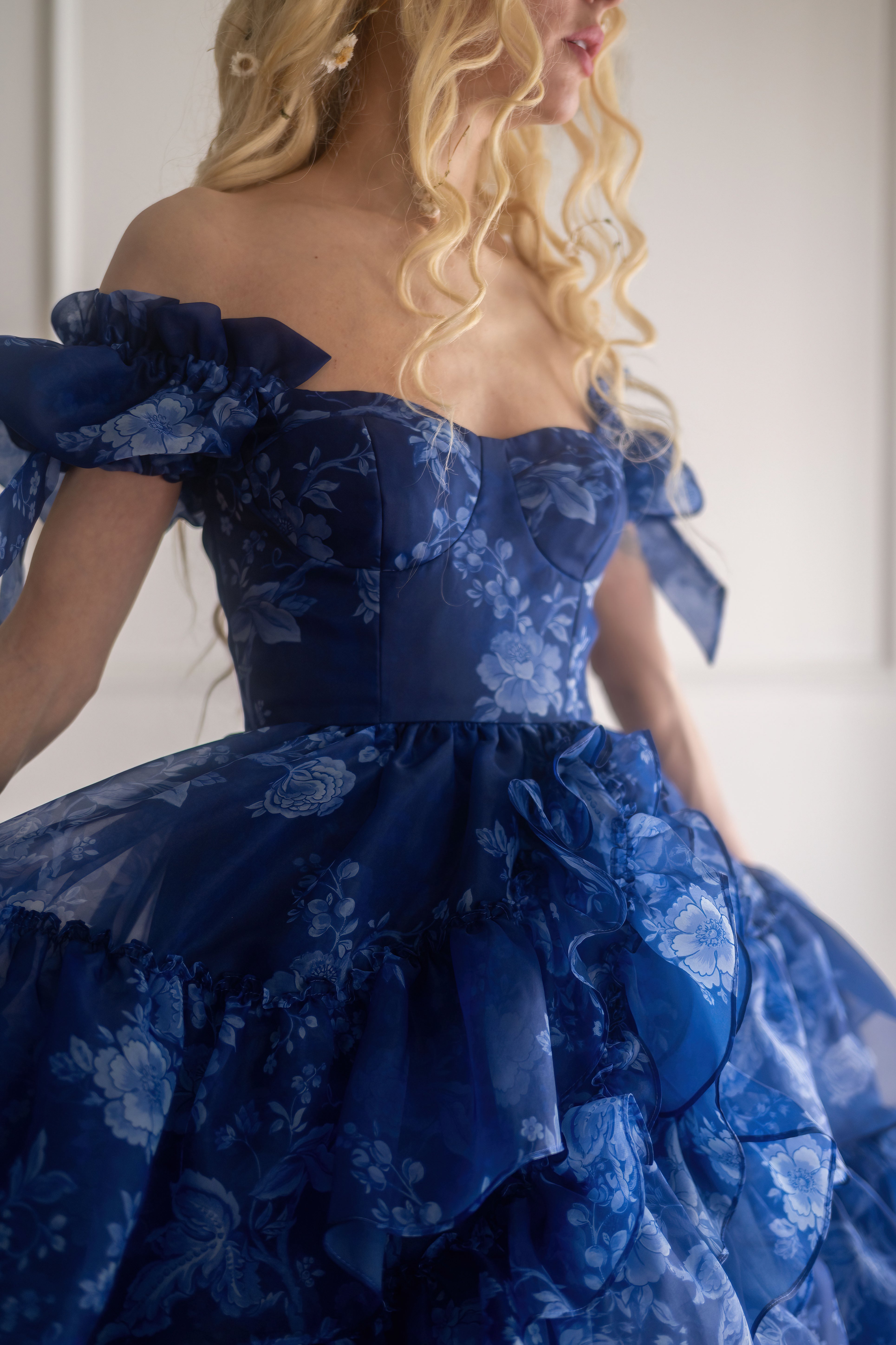Dresden China Mademoiselle Gown