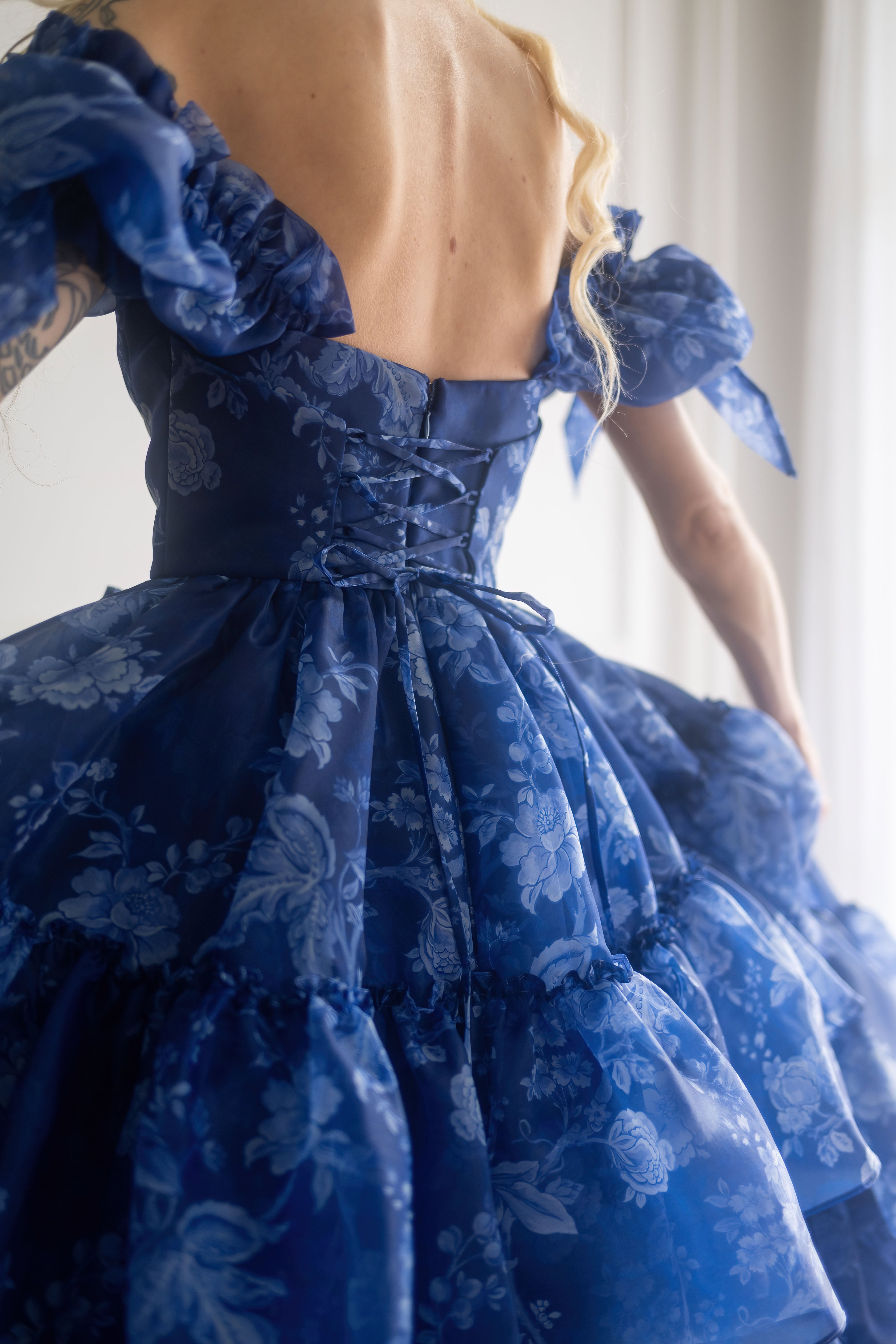 Dresden China Mademoiselle Gown